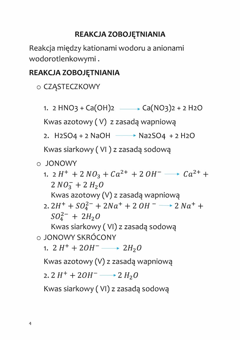 CHEMIA
SOLE
WZÓR SOLI
Mm+ Rm-
n
SOLE - substancje o budowie jonowej złożona z
kationów metalu i anionów reszty kwasowej.
ZOBOJĘTNIANIE ROZTW
