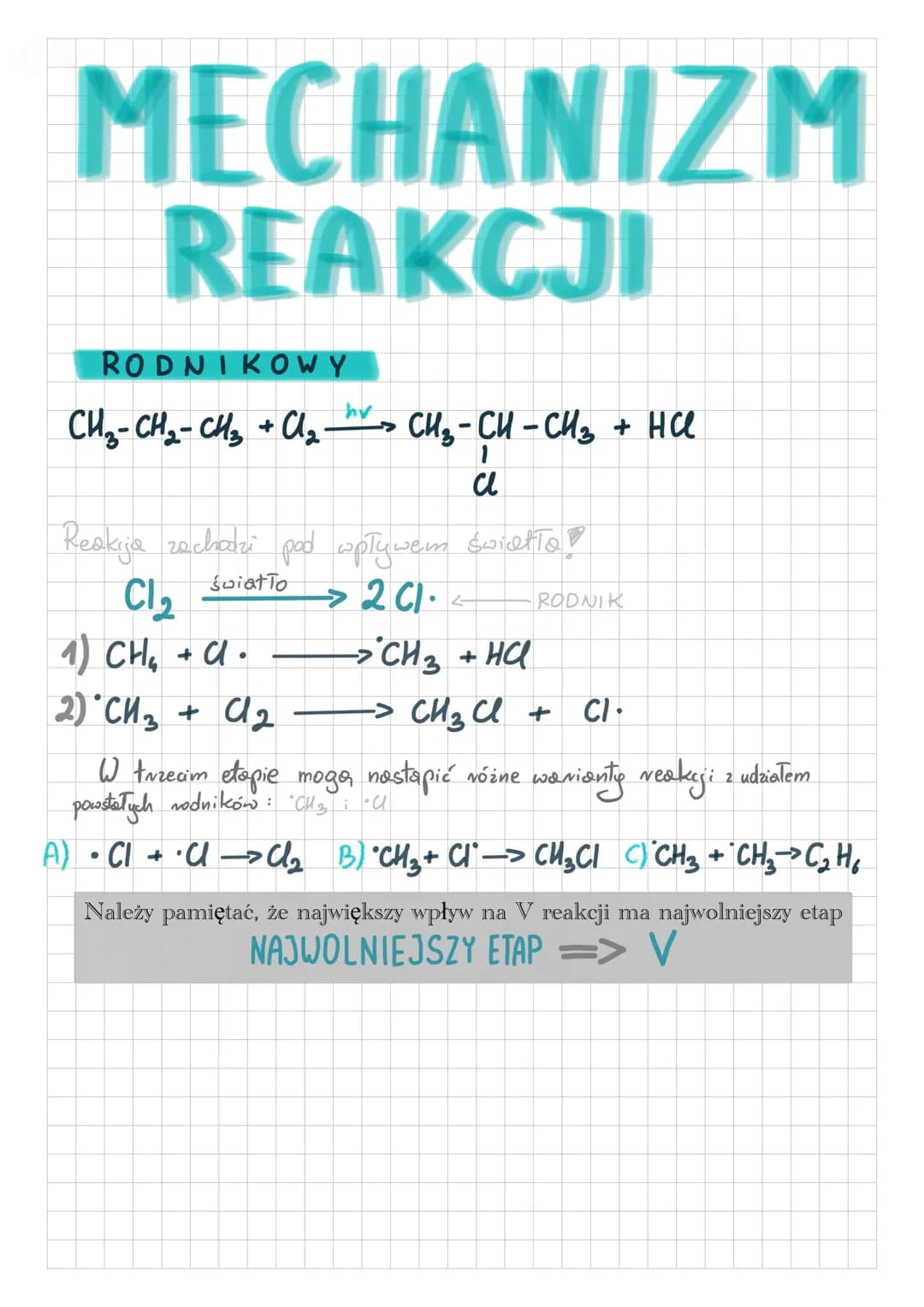 ТҮРҮ
REAKCJI
E LIMINA C 3 I
CH₂ - CH₂ - Cl + KOU
СИ – СИ, + 2 КОИ
.
.
Bw
Bw
- przeciwieństwo oddycji
GH OH
+ КОИ - CH2=CH2 +ка +
->
T
alko.
