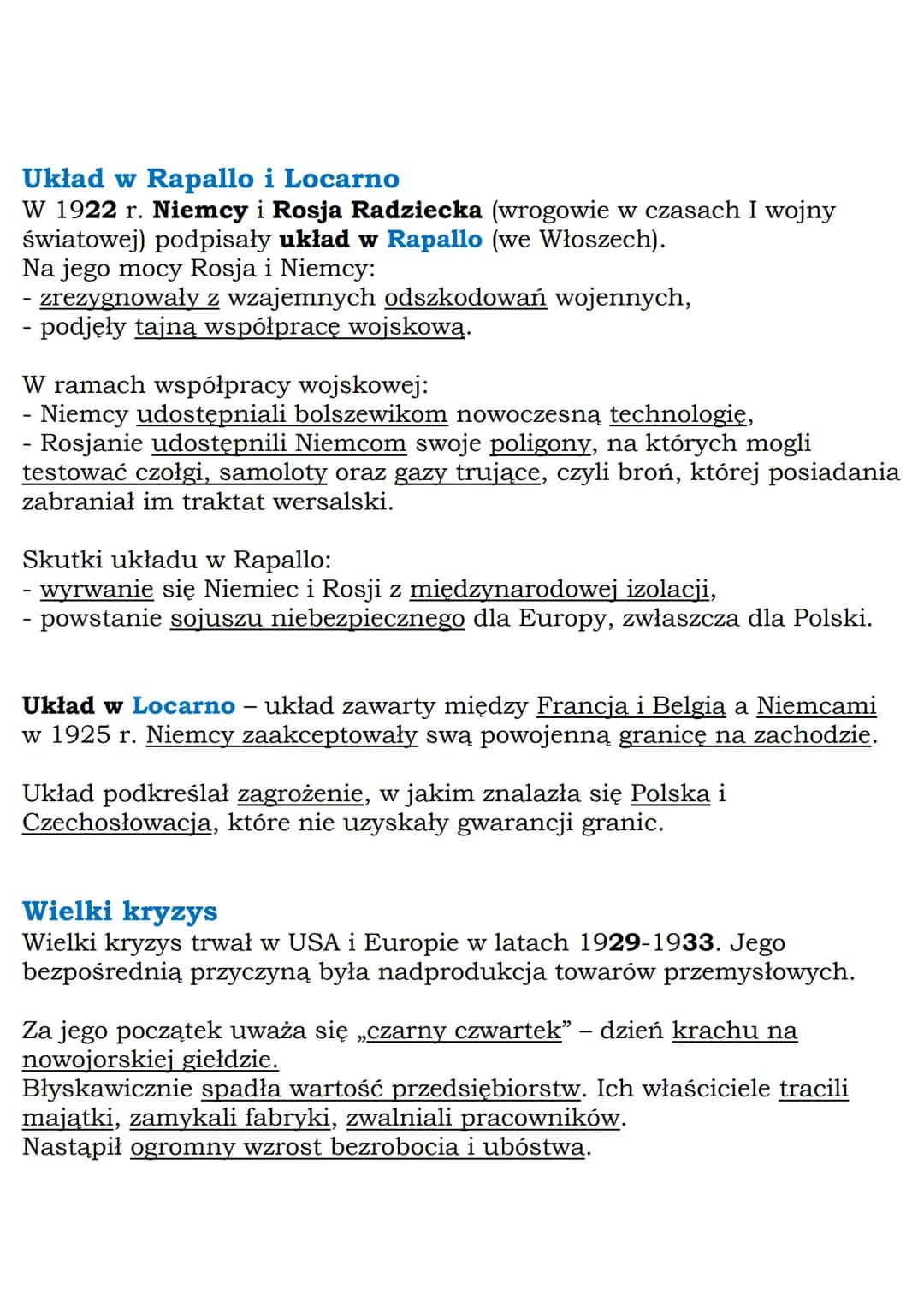 # Europa i Ameryka
# po I wojnie światowej
Klasa 7, Historia, GWO

## Traktat wersalski
Od stycznia 1919 r. w Paryżu trwała konferencja poko