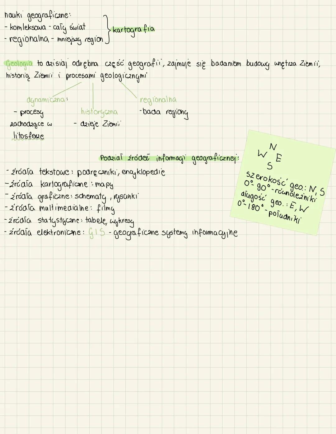 Geografia - Opis Ziemi
Sfery Ziemi:
- litosfera - powloka skalna
-hydrosfera - powłoka wodna
-atmosfera -powłoka gazowa
- biosfera - powłoka