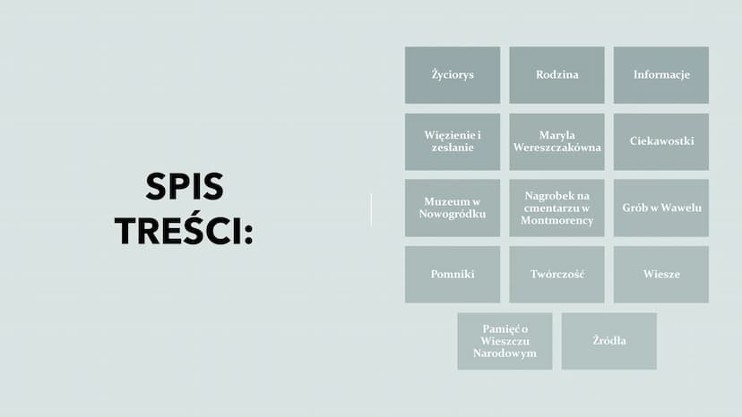 ADAM
MICKIEWICZ
Urodzony: 24 grudnia 1798 w Zaosiu
Zmarł: 26 listopada 1855 w Stambule SPIS
TREŚCI:
Życiorys
Więzienie i
zesłanie
Muzeum w
N