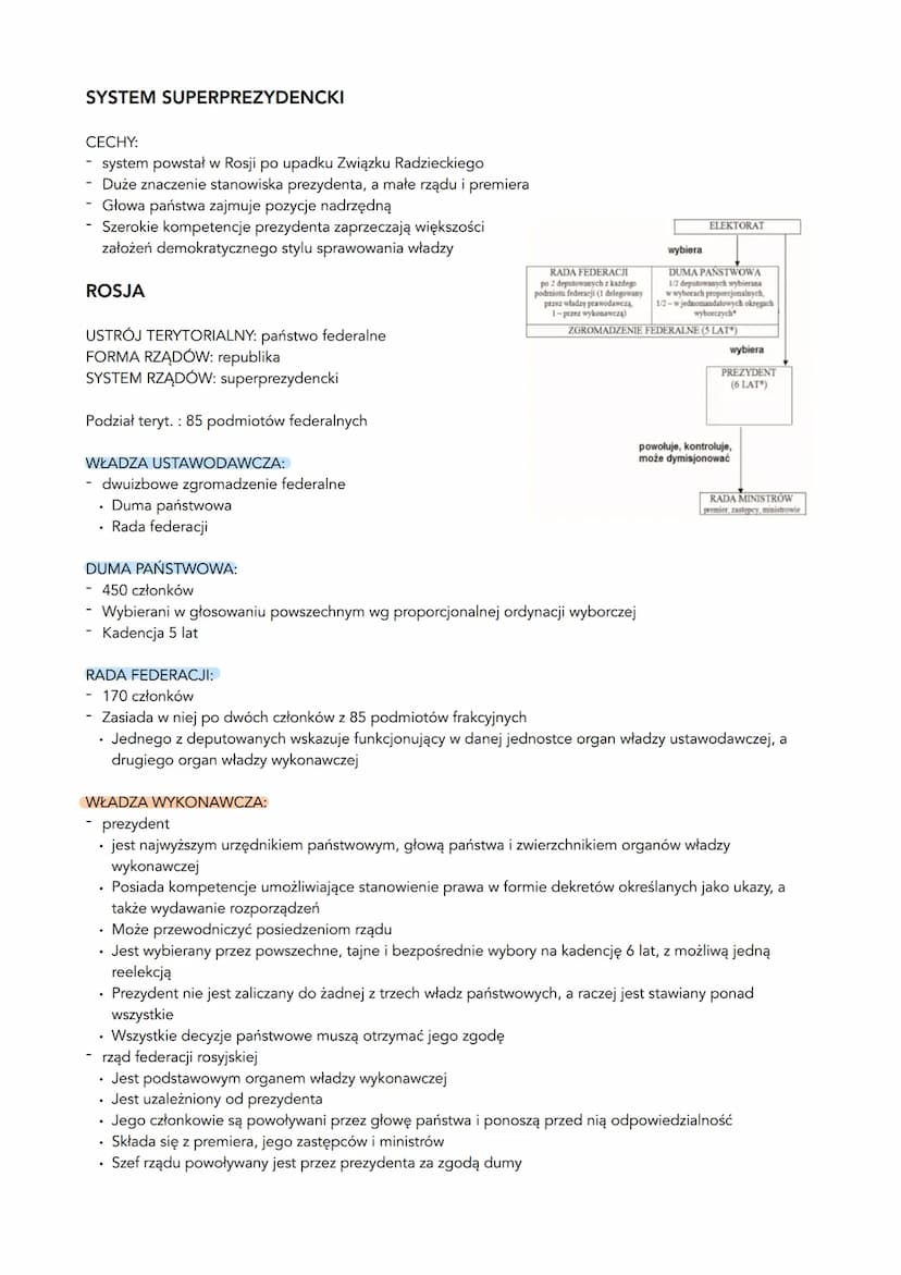 
<h2 id="systemprezydenckiaparlamentarnogabinetowy">System prezydencki a parlamentarno-gabinetowy</h2>
<h3 id="systemprezydencki">System pre