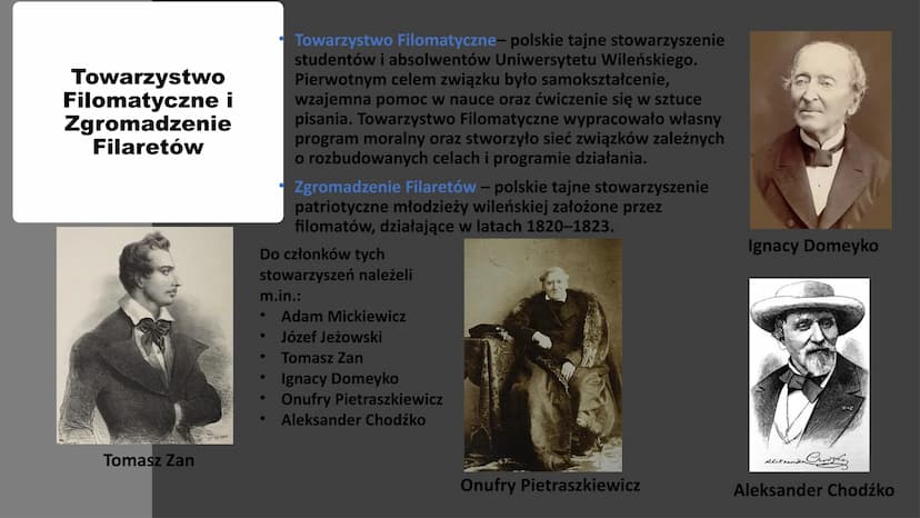 Adam Mickiewicz
- Król polskiego romantyzmu TIMI
Dom Adama
Mickiewicza w
Nowogródku
Dzieciństwo
• Adam Mickiewicz urodził się 24 grudnia 179