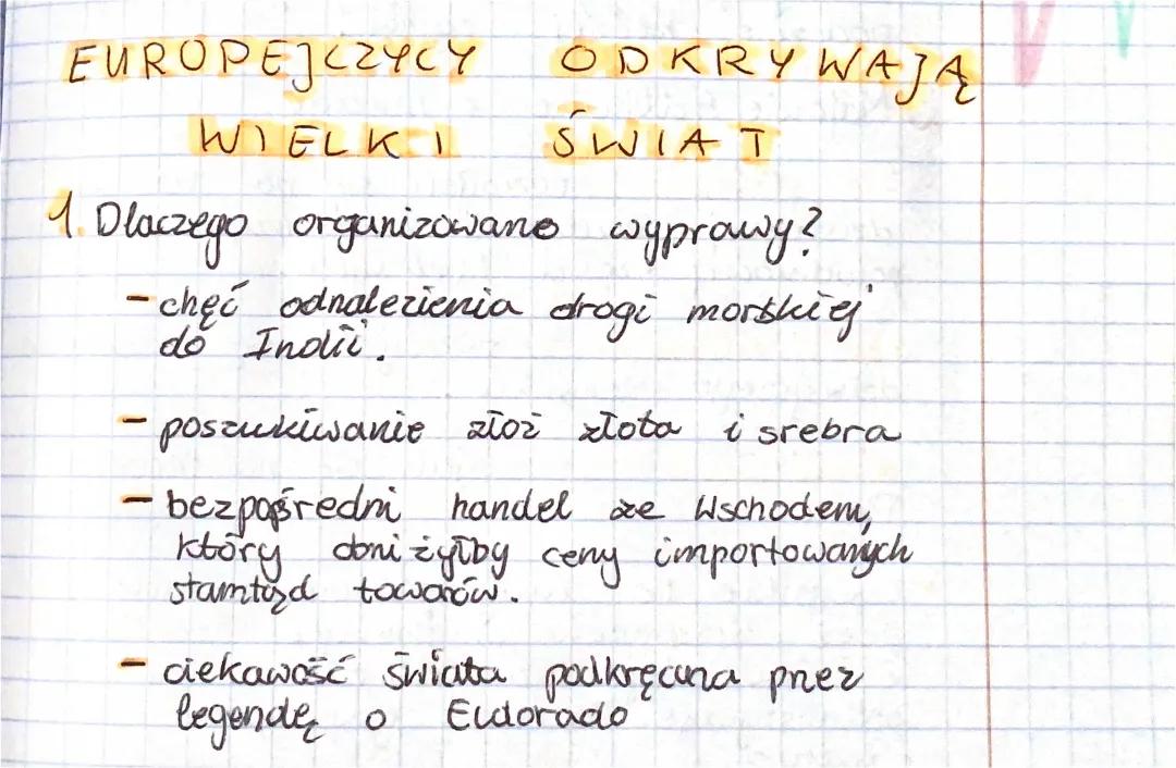 Europejczycy Odkrywaja Wielki Swiat