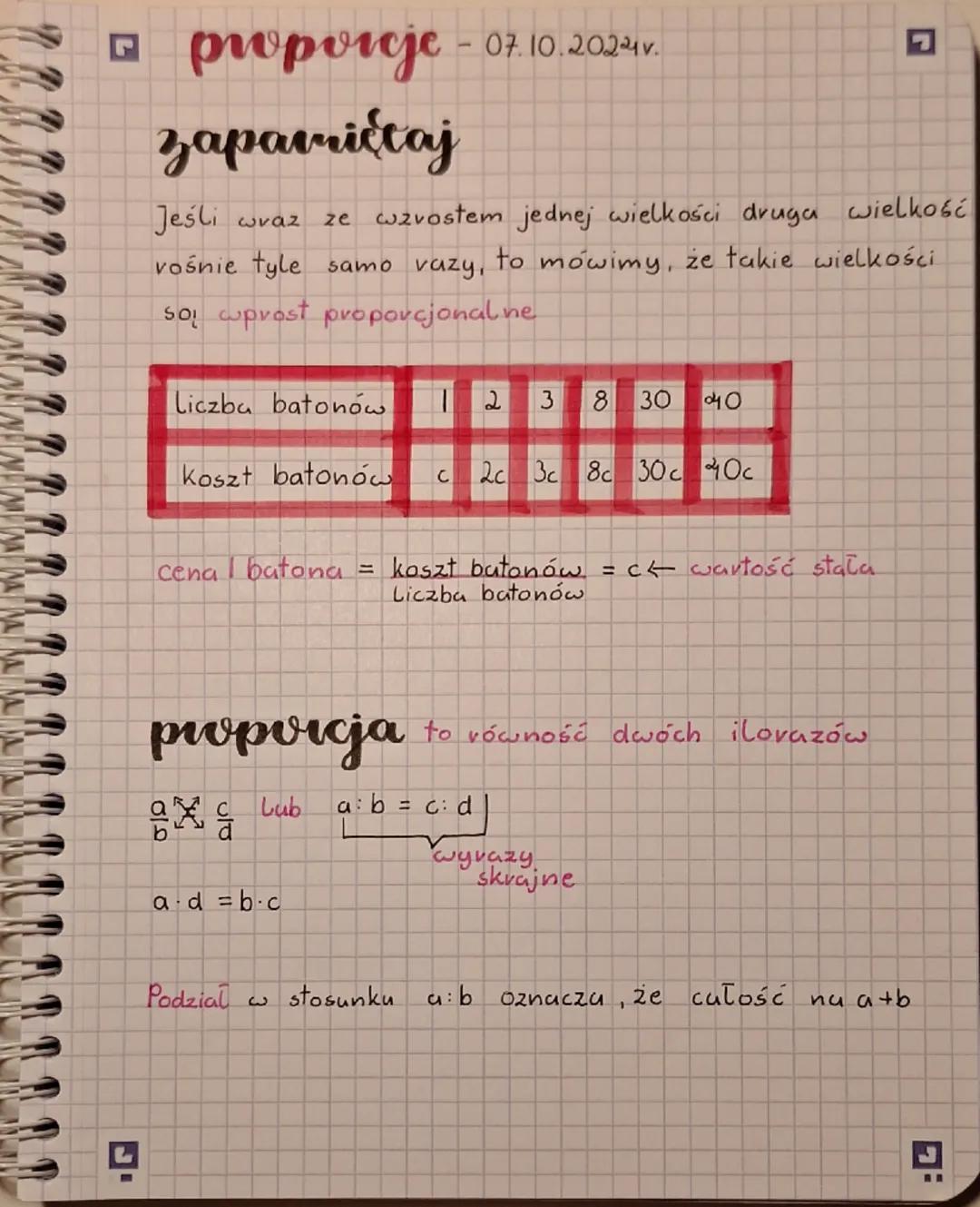 proporge - 07.10.20224v.

zapamiętaj

Jeśli wraz ze wzrostem jednej wielkości druga wielkość
vośnie tyle samo vazy, to mówimy, że takie wiel