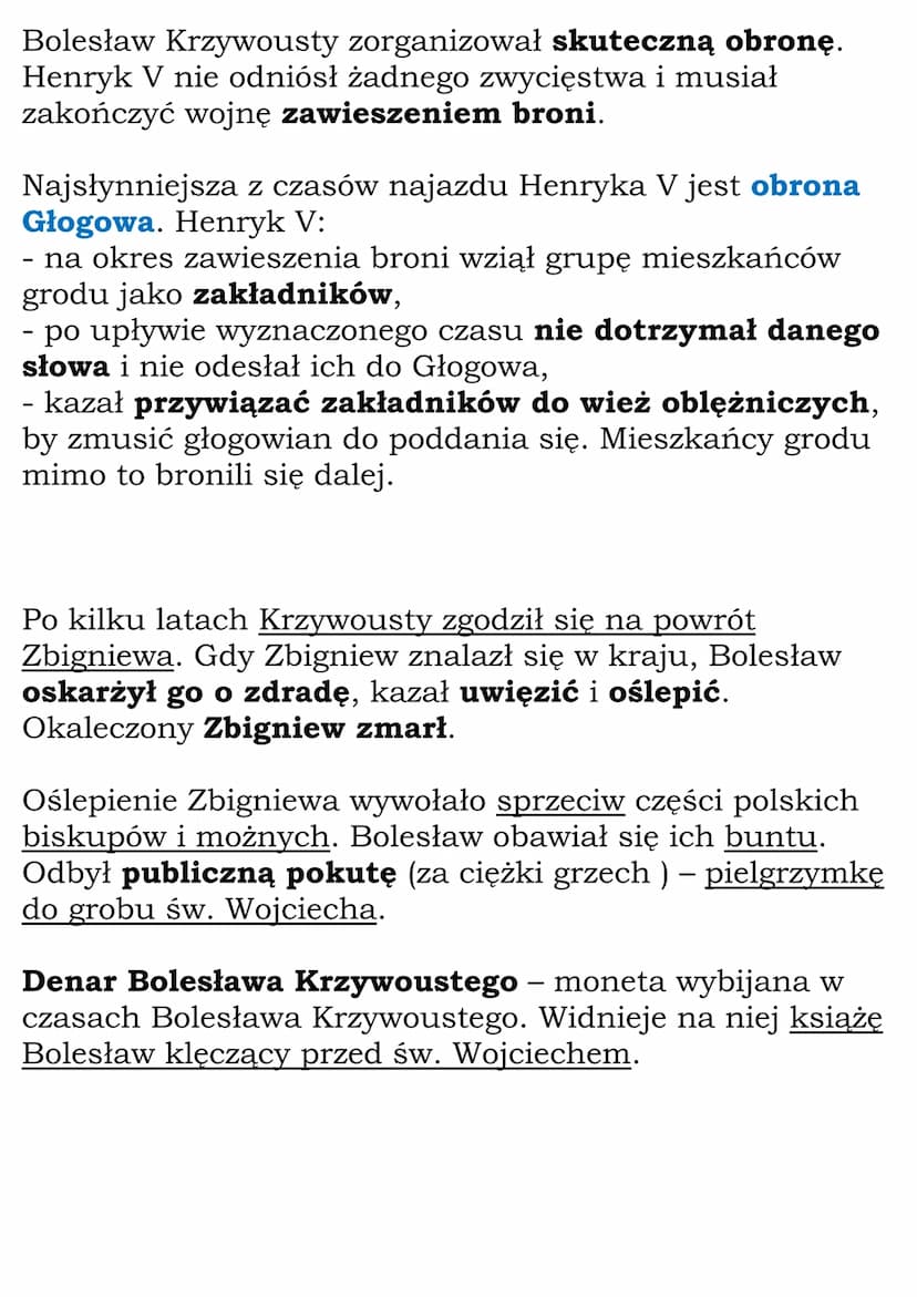 Panowanie Bolesława
Krzywoustego
Bolesław i Zbigniew
Zbuntowani możnowładcy:
- wygnali z kraju Bolesława Śmiałego,
-
osadzili na polskim tro
