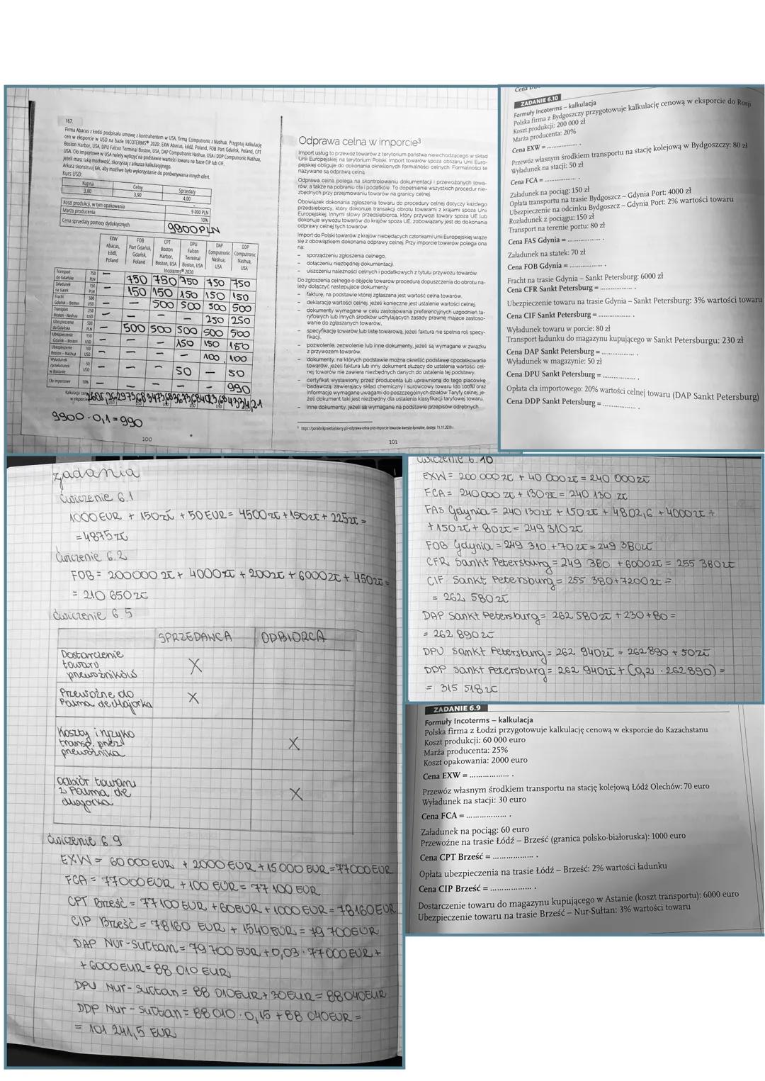 # Incoterms

→ International Commercial
Terms

→ Opracowane przez
Międzynarodową Izbę Handlową
(ICC) w Paryżu.

→ Warunki dostawy, baza dost