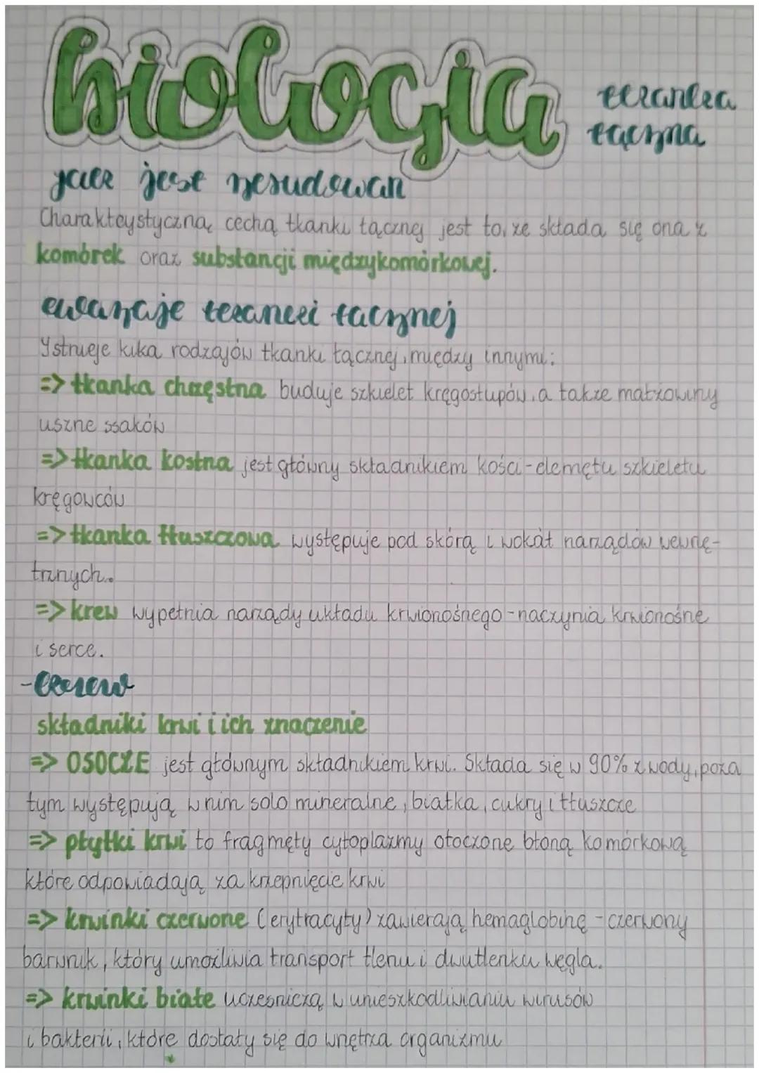 Tkanka łączna - Kluczowy Element Biologii