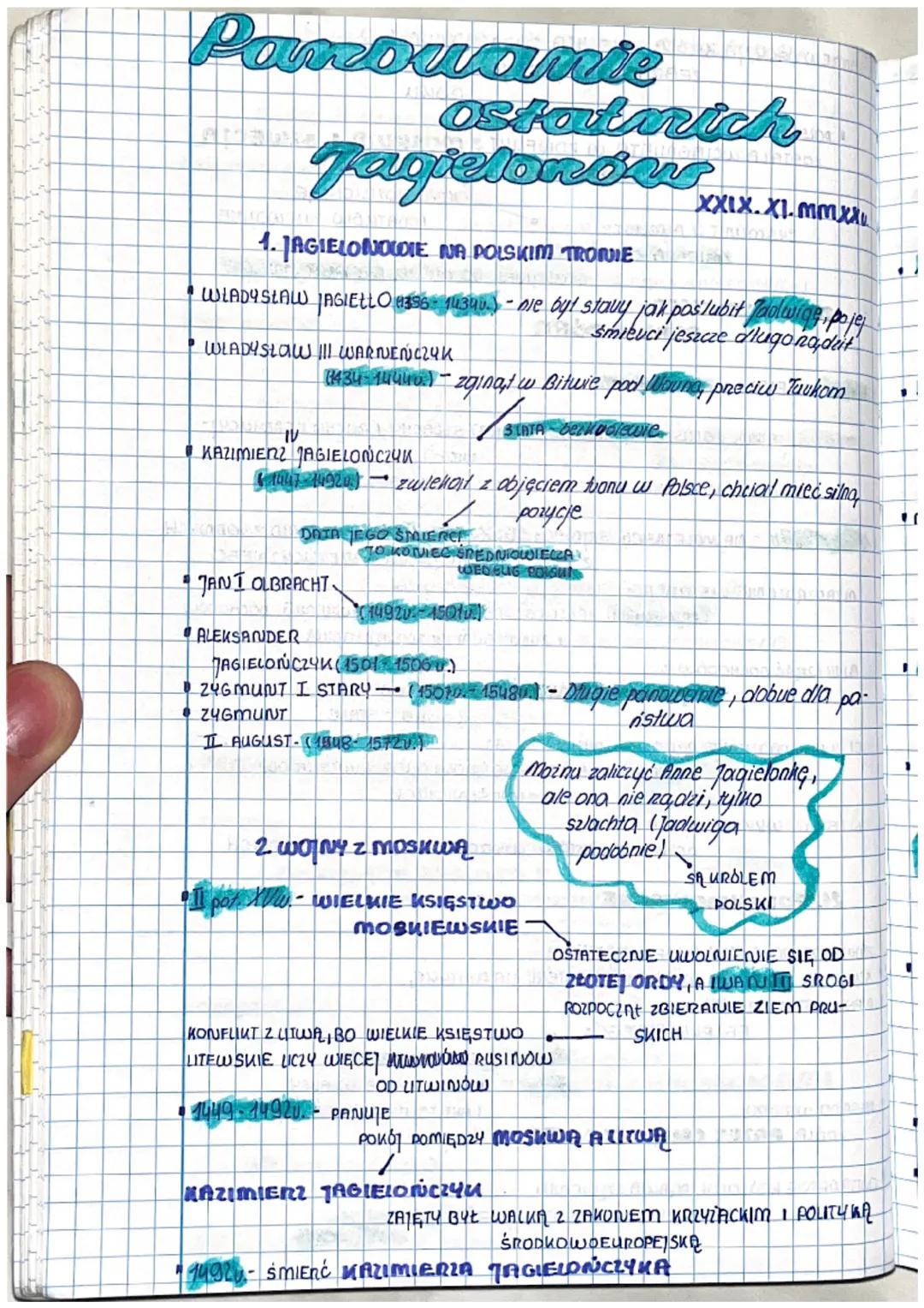 Panowanie Ostatnich Jagiellonów – Najważniejsze Informacje