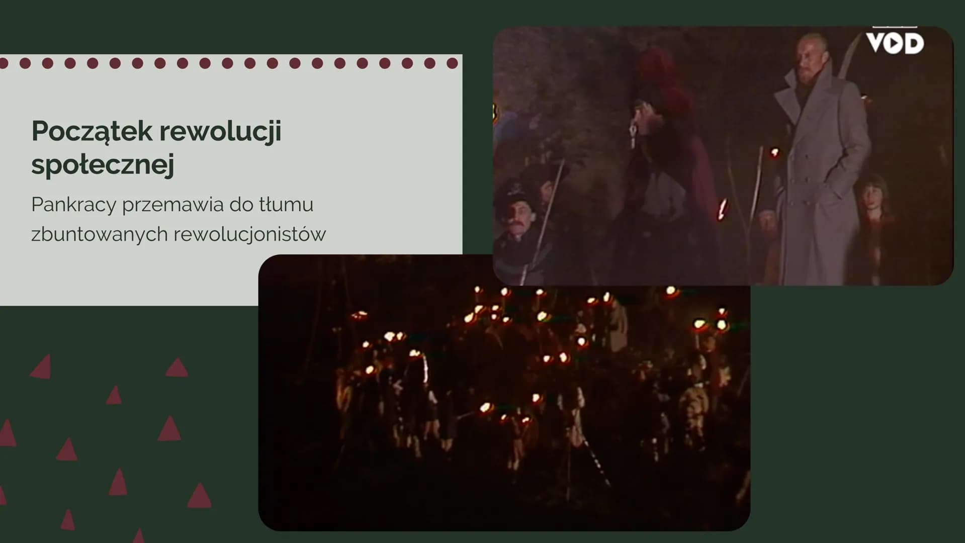 PLAN WYDARZEŃ
NIE-BOSKA KOMEDIA -
CZĘŚĆ 3
ZYGMUNT KRASIŃSKI CZĘŚĆ III
Wszystkie wydarzenia
mają warstwę realistyczną
Przemówienie Pankracego