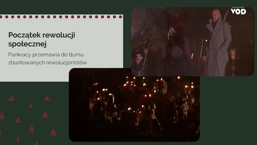 PLAN WYDARZEŃ
NIE-BOSKA KOMEDIA -
CZĘŚĆ 3
ZYGMUNT KRASIŃSKI CZĘŚĆ III
Wszystkie wydarzenia
mają warstwę realistyczną
Przemówienie Pankracego