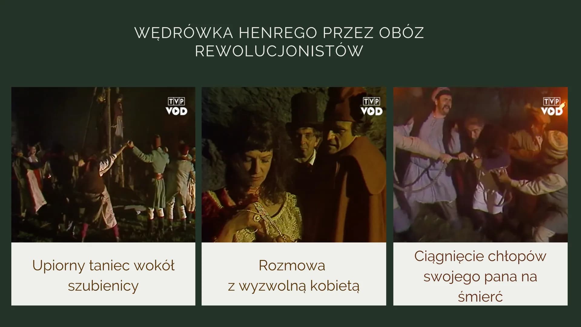 PLAN WYDARZEŃ
NIE-BOSKA KOMEDIA -
CZĘŚĆ 3
ZYGMUNT KRASIŃSKI CZĘŚĆ III
Wszystkie wydarzenia
mają warstwę realistyczną
Przemówienie Pankracego