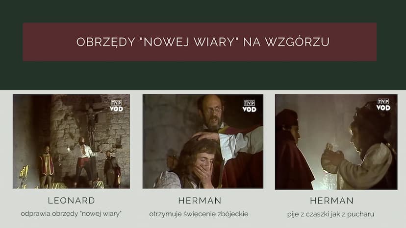 PLAN WYDARZEŃ
NIE-BOSKA KOMEDIA -
CZĘŚĆ 3
ZYGMUNT KRASIŃSKI CZĘŚĆ III
Wszystkie wydarzenia
mają warstwę realistyczną
Przemówienie Pankracego
