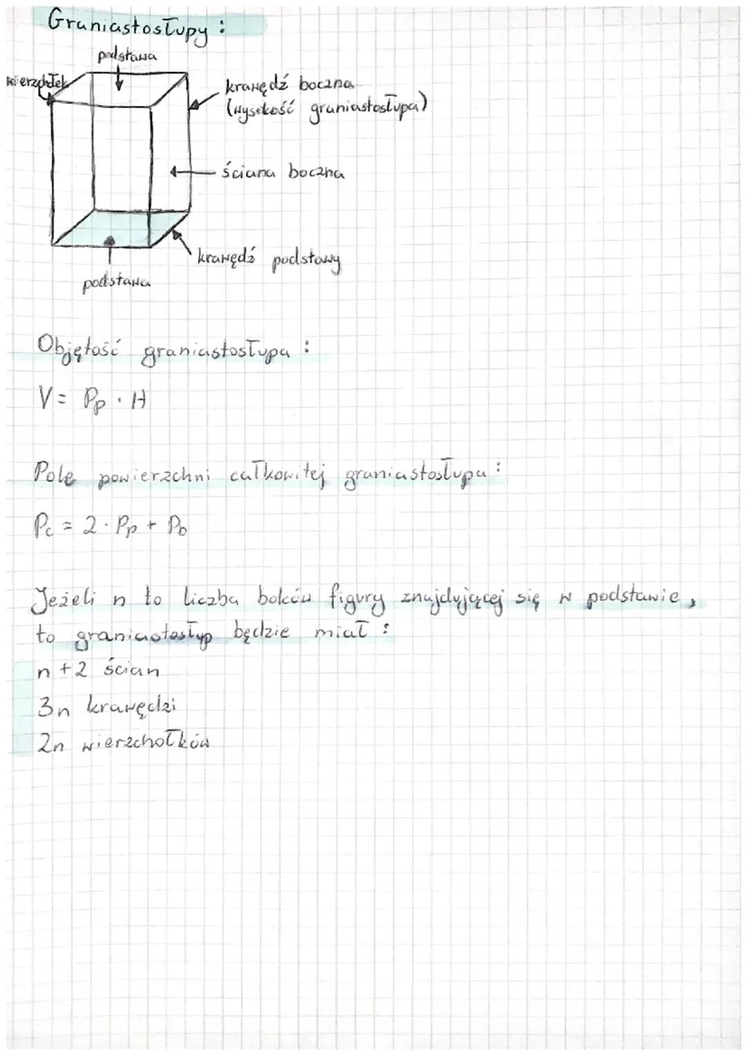 WZORY egzamin
8-klasisty
Twierdzenie Pitagorasa:
C
2
2
2
a
+ b
= C
Trójkąty szczególne
I
trójkyt
katach 90°, 45°, 45°
a
45'
a√2 a
a
trójkąt

