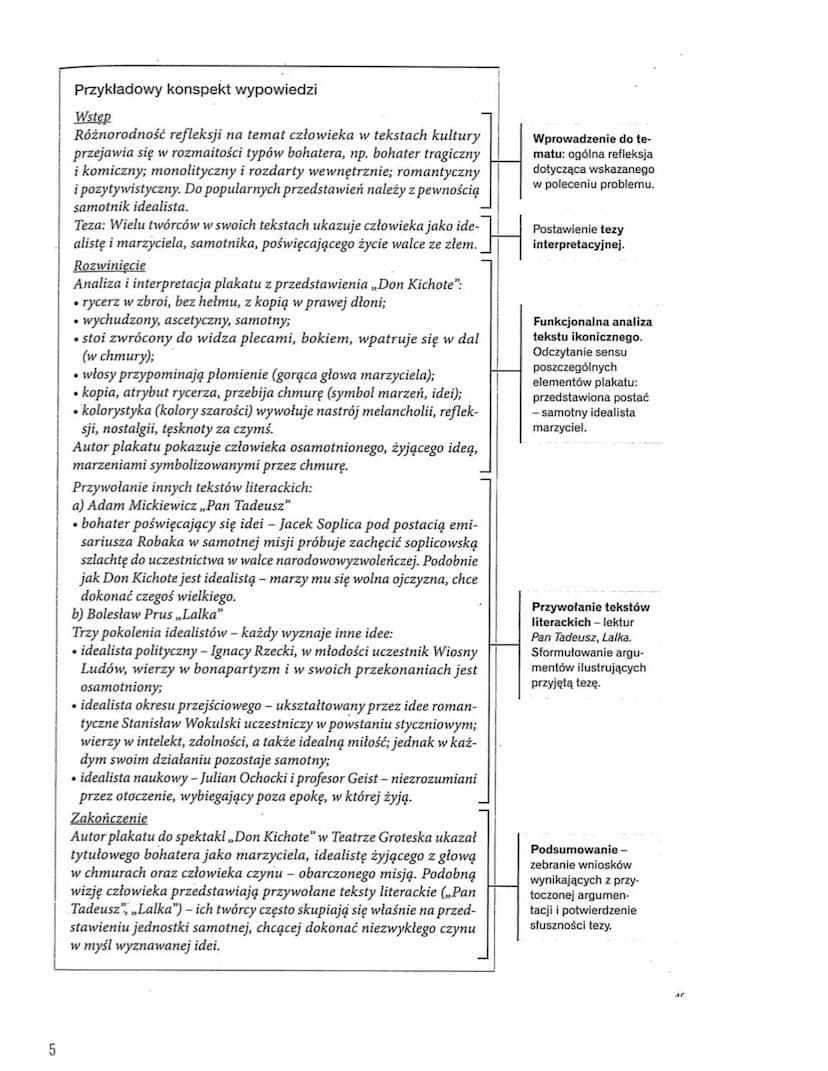 JAK PRZYGOTOWAĆ WYPOWIEDŹ USTNĄ?
Twoim zadaniem na maturze ustnej jest samodzielne przygotowanie i publiczne wygłoszenie dłuższej
wypowiedzi