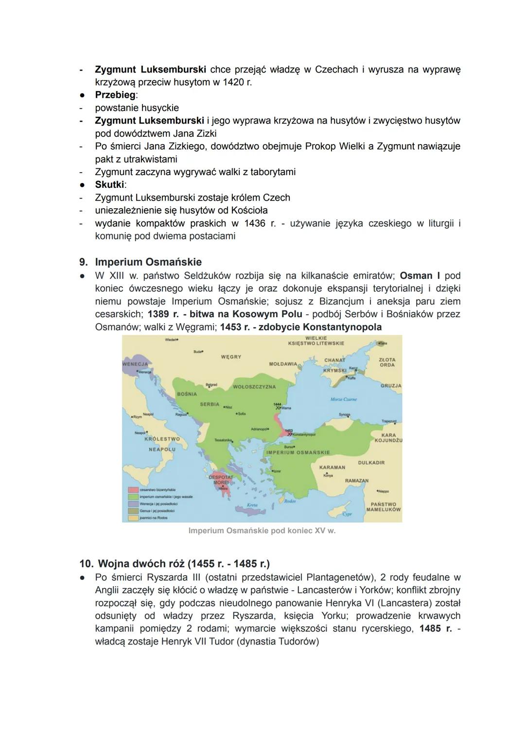 EUROPA U SCHYŁKU ŚREDNIOWIECZA
1. Wojna stuletnia (1337 r. - 1453 r.)
● Przyczyny:
chęć odzyskania utraconych lenn angielskich we Francji (G