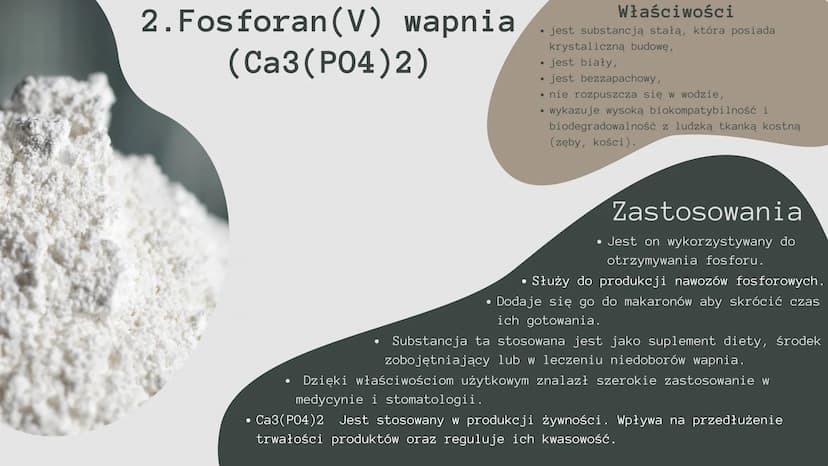 ZASTOSOWANIA I
WŁAŚCIWOŚCI SOLI CHLORKI
"Chlorki" to ogólna nazwa związków
chemicznych, soli kwasu solnego lub innych
związków zawierających