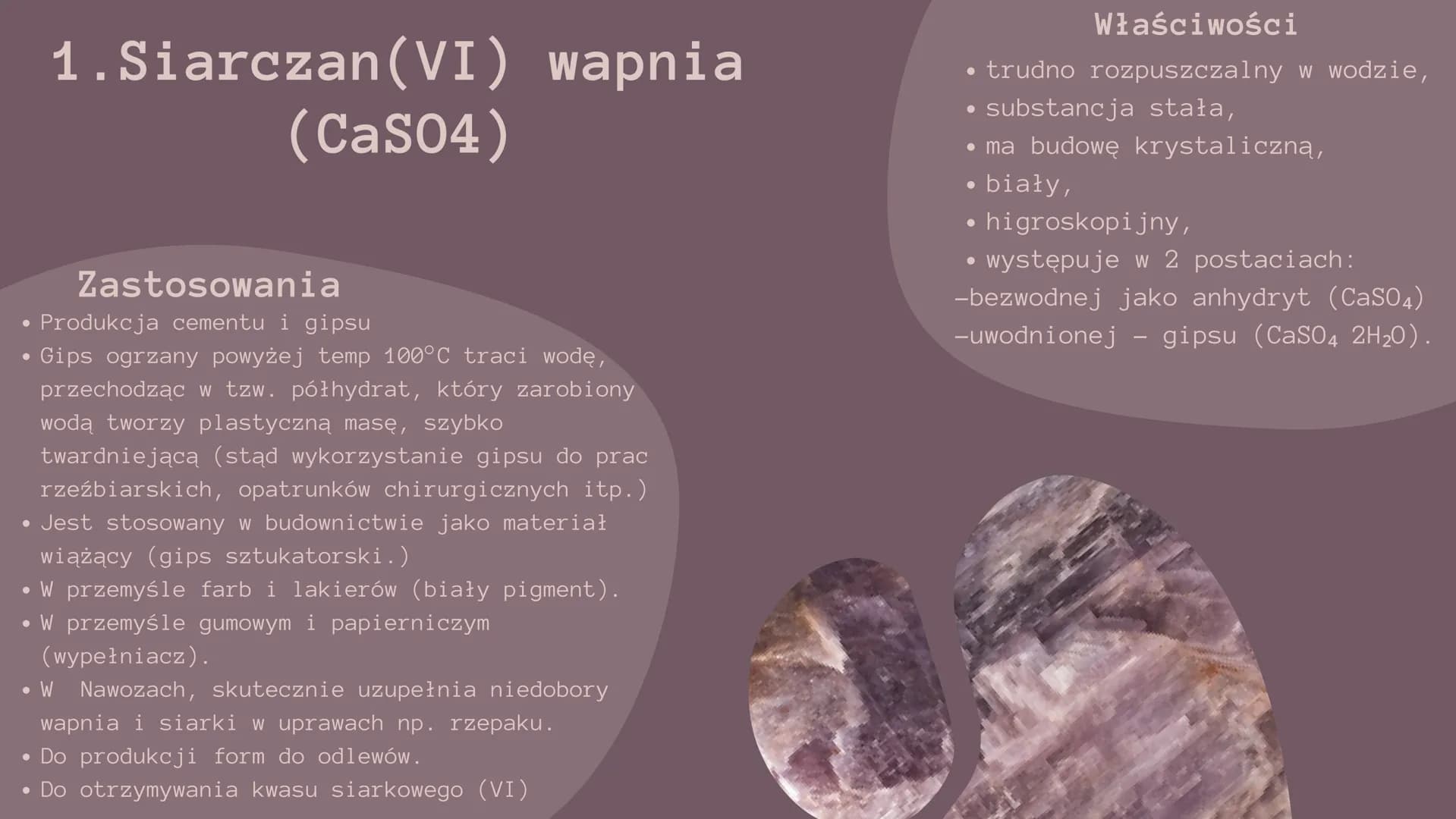 ZASTOSOWANIA I
WŁAŚCIWOŚCI SOLI CHLORKI
"Chlorki" to ogólna nazwa związków
chemicznych, soli kwasu solnego lub innych
związków zawierających