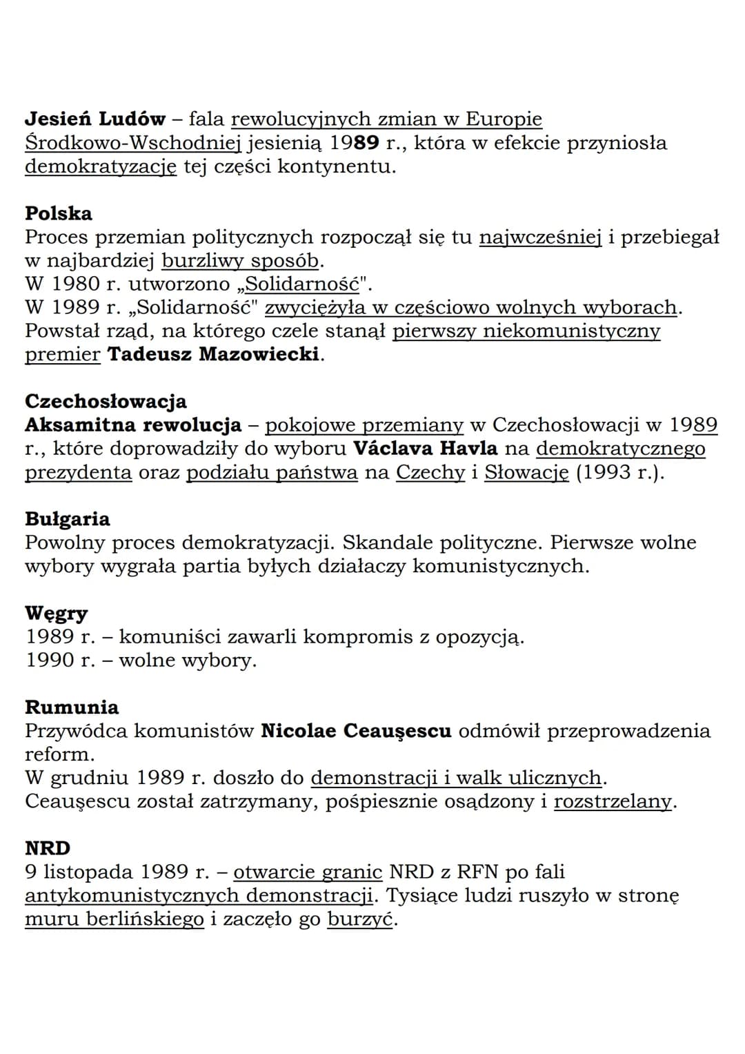 --- OCR Start ---
Kryzys ZSRS
Społeczeństwo ZSRS przestawało wierzyć komunistycznej
propagandzie ze względu na:
- kryzys gospodarczy wywołan