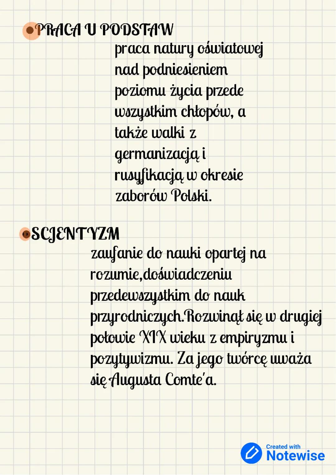 Polskie Hasła Pozytywizmu