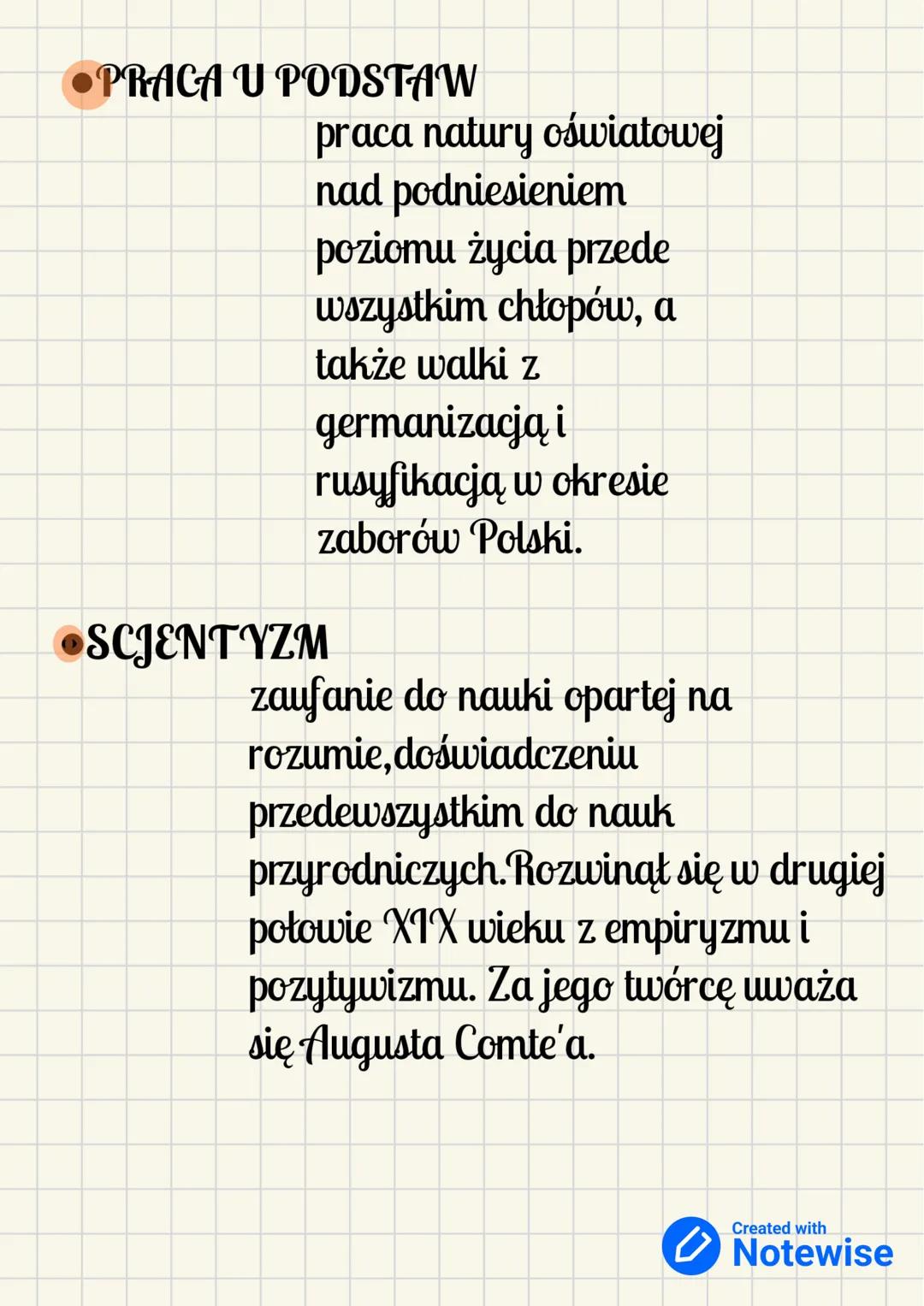 POLSKIE HASTA POZYTYWIZMU
●ASYMILACJA ŻYDÓW
integrowanie się ludności
pochodzenia żydowskiego z
rodowitymi mieszkańcami danego
państwa poprz