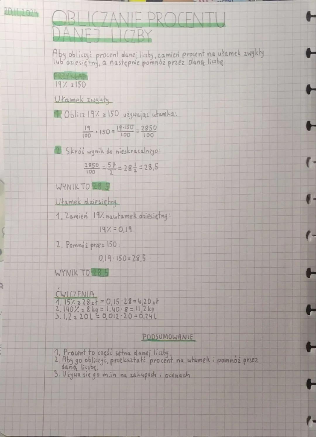 Jak obliczyć procent z liczby? – Proste wyjaśnienie