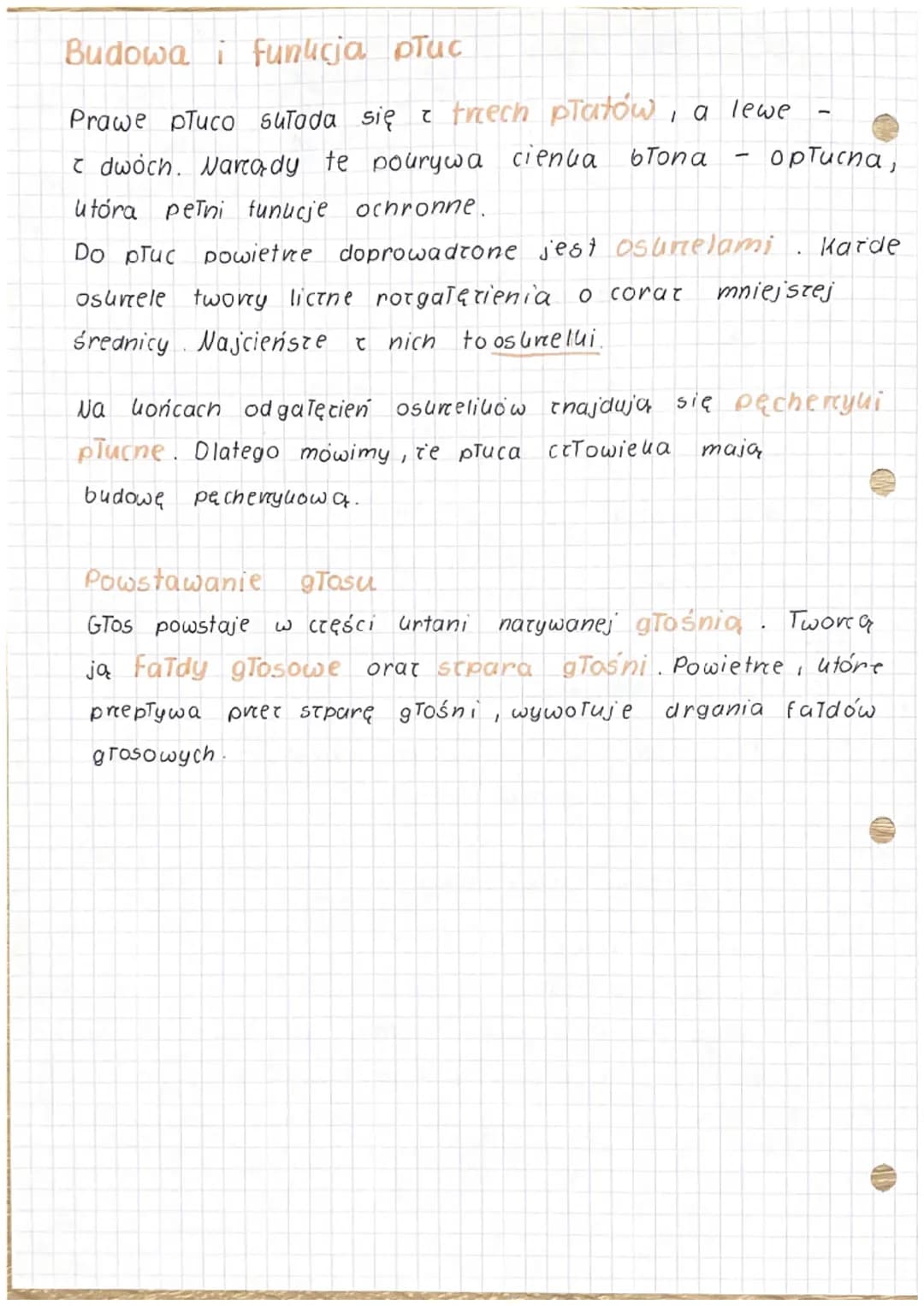 esiologia
Tadaniem uuTadu oddechowego jest
prowadzenie wymiany garowej.
2. Budowa uuTadu oddechowego
a) nartądy doprowadzające powietre :
=>