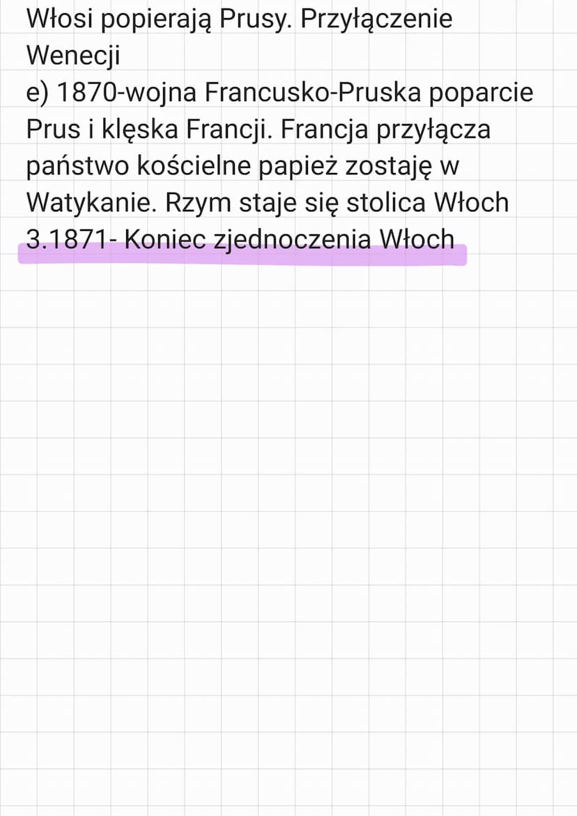 Zjednoczenie Włoch
1. Inicjatorzy
a) Królestwo Sardynii i Piemont - Wiktor
Emanuel || chciał aby przyszłe Włochy były
królestwem
b) Królestw