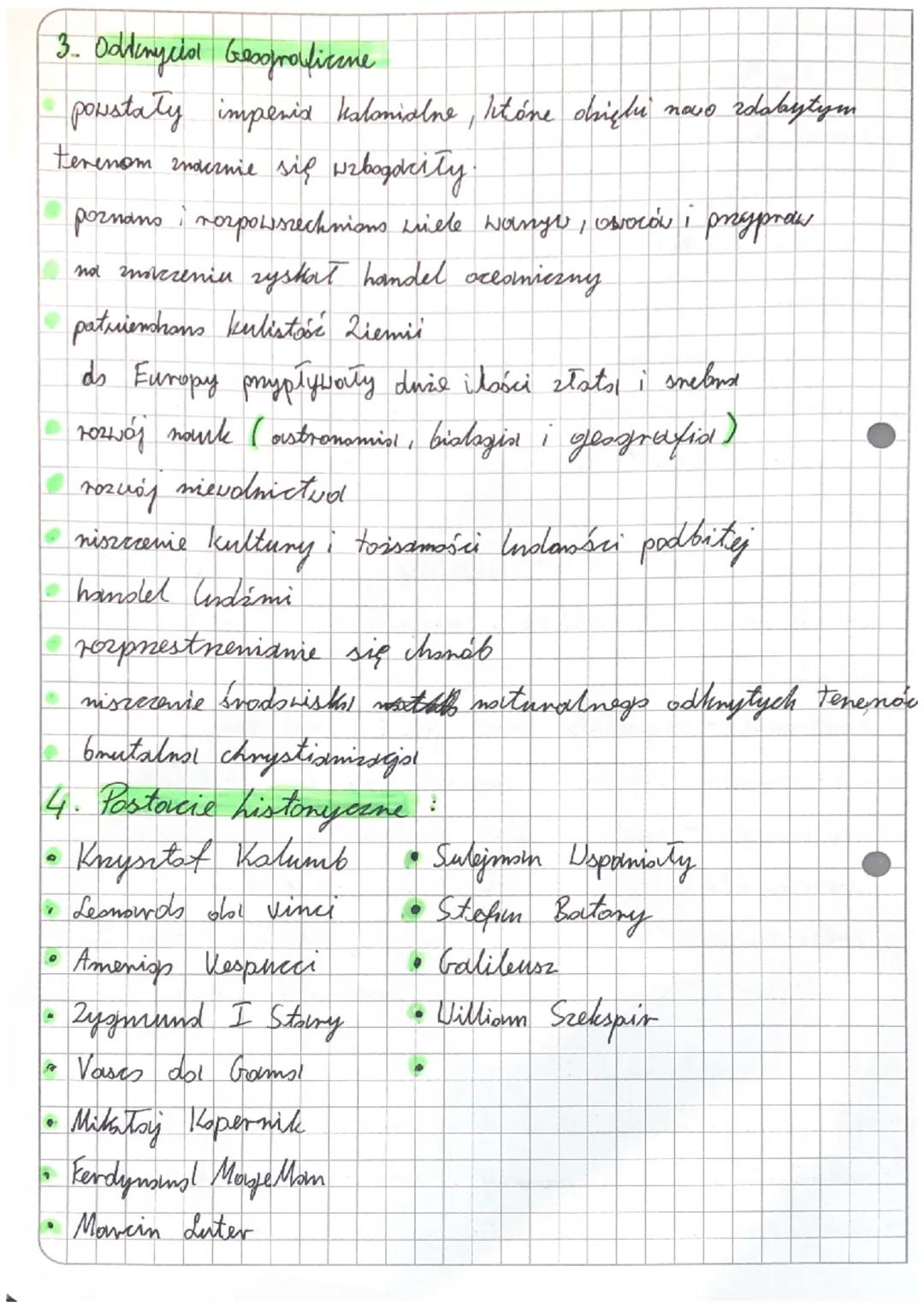 3. Odderycia Gesproficine

- powstały impenis kalamalne, htóne drighki naso zdobyłym
terenom znacznie się wzbogacity.
- pornans i rozporssze
