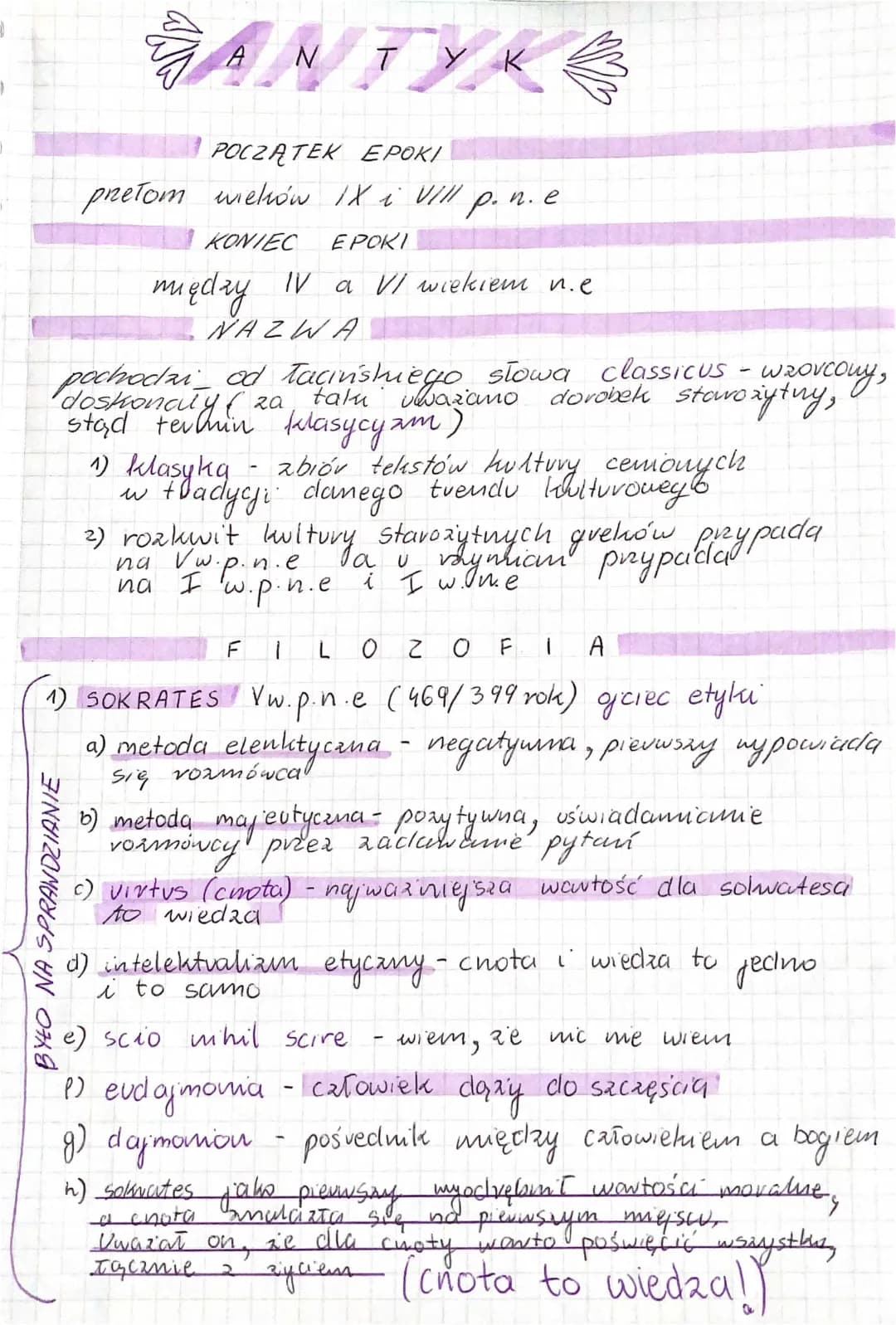 Filozofia starożytna - Narodziny, historia i kultura Greki