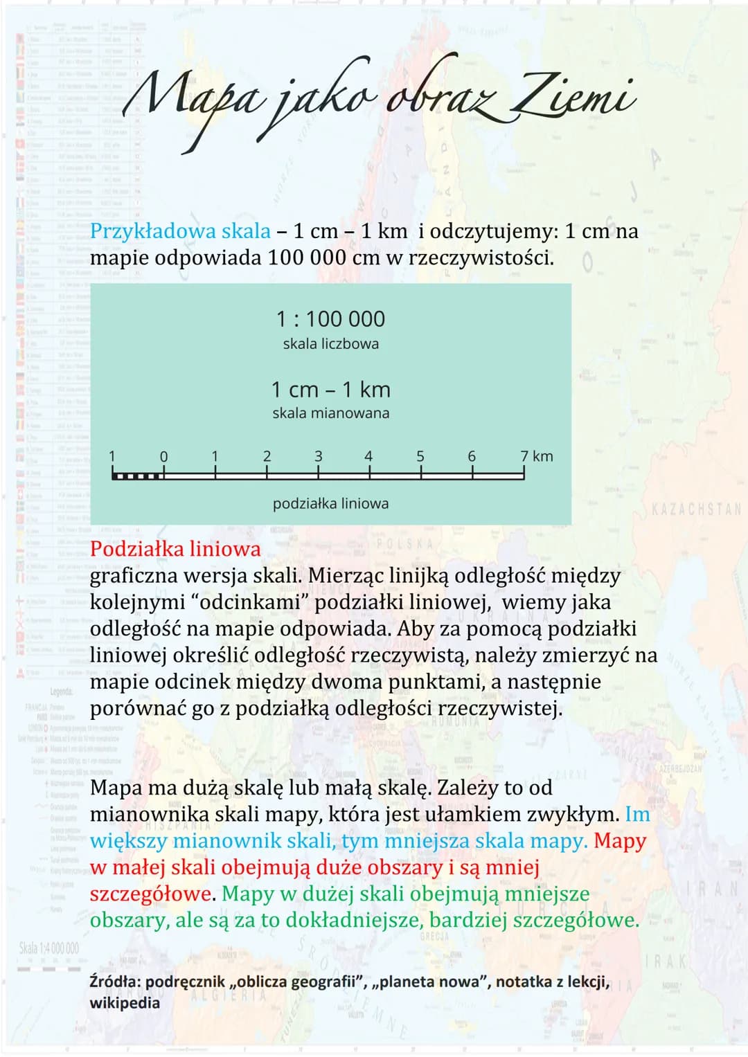 Na
11
The
11
T
1
Legenda:
FRANCJA P
PARIS S
Skala 1:4 000 000
+ REYKJAVIK
S
Mapa to obraz powierzchni Ziemi lub jej fragmentu
przedstawiony 