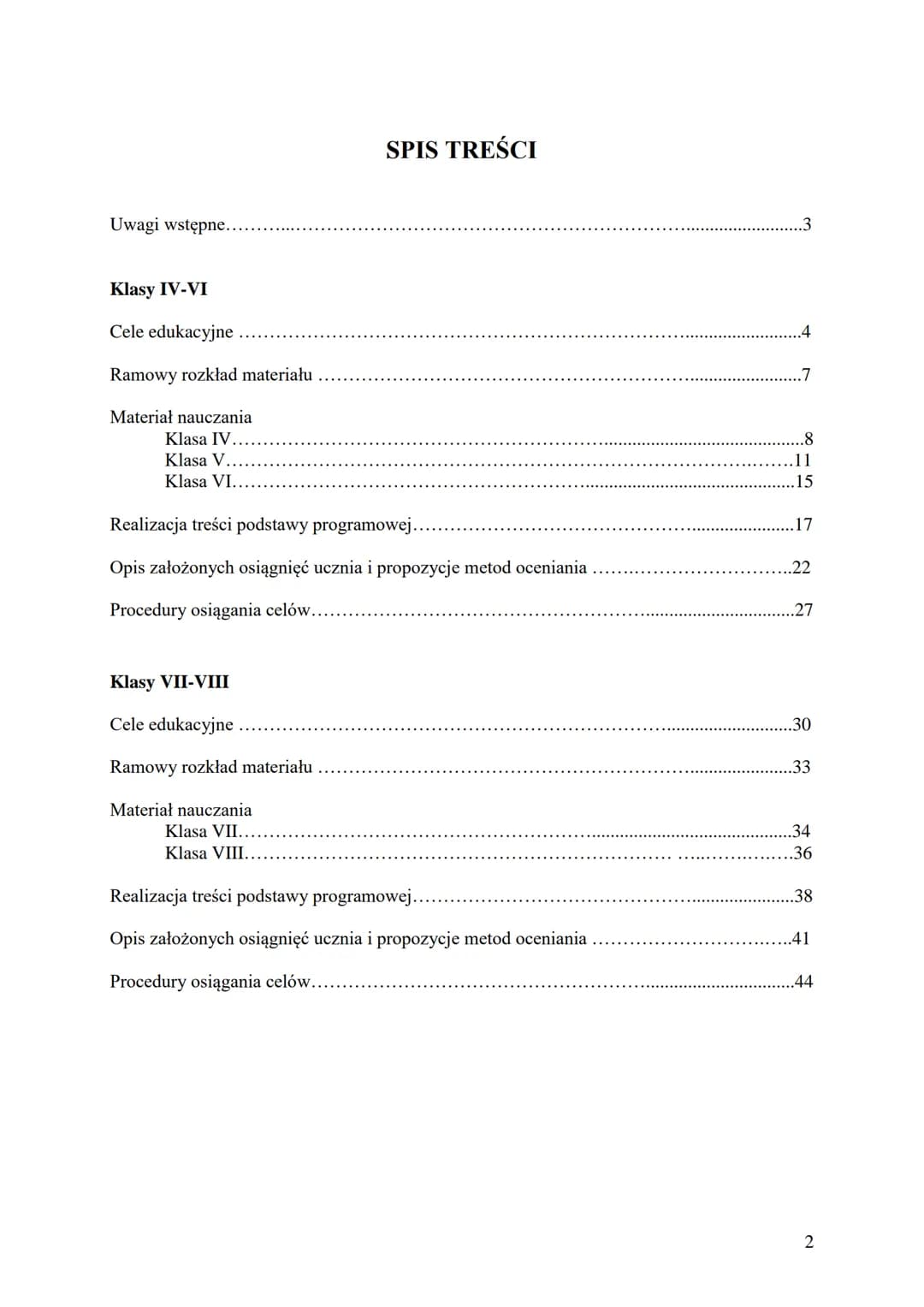 Matematyka z plusem
Program nauczania matematyki
dla drugiego etapu edukacyjnego
(klasy IV - VIII szkoły podstawowej)
Program zbieżny z rozp