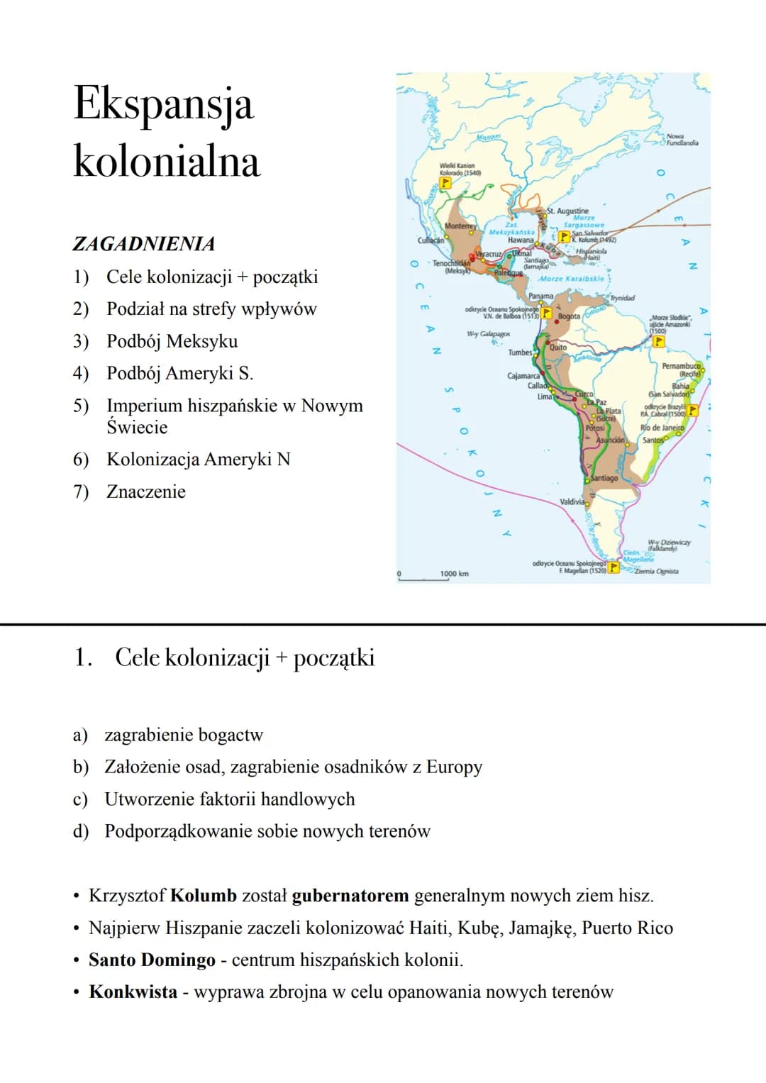 WIELKIE ODKRYCIA GEOGRAFICZNE
Zagadnienia
1. Przyczyny wypraw
2. Uwarunkowania wypraw
3. Przebieg wypraw portugalskich
4. // hiszpańskich
5.