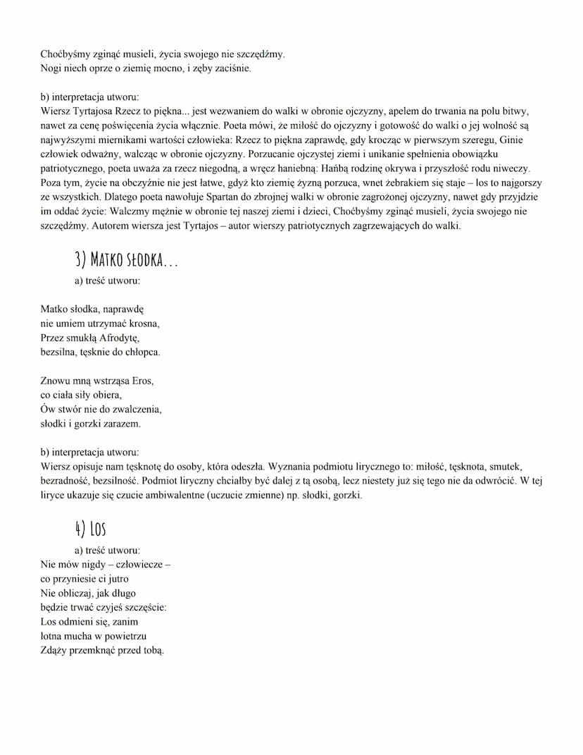 1) PRZYNIEŚ NAM TU CZARĘ, CHŁOPCZE…..
a) treść utworu:
Przynieś nam tu czarę, chłopcze,
Chcę popijać jednym duszkiem!
Do dziesięciu kubków w