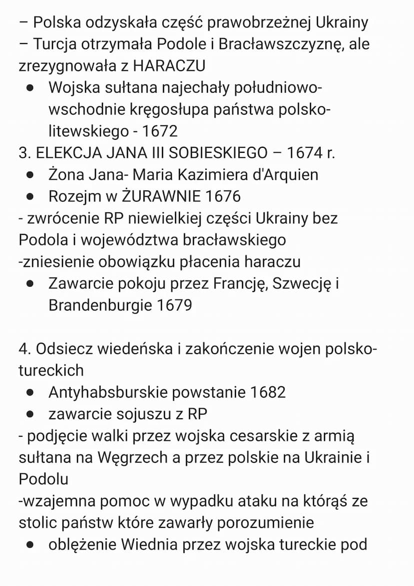 Abdykacja Jana Kazimierza 1668
Panowanie MICHAŁA KORYBUTA
WIŚNIOWIECKIEGO (1669-1673)
Piast rodzimy kandydat
• Sejm elekcyjny i poparcie Mic