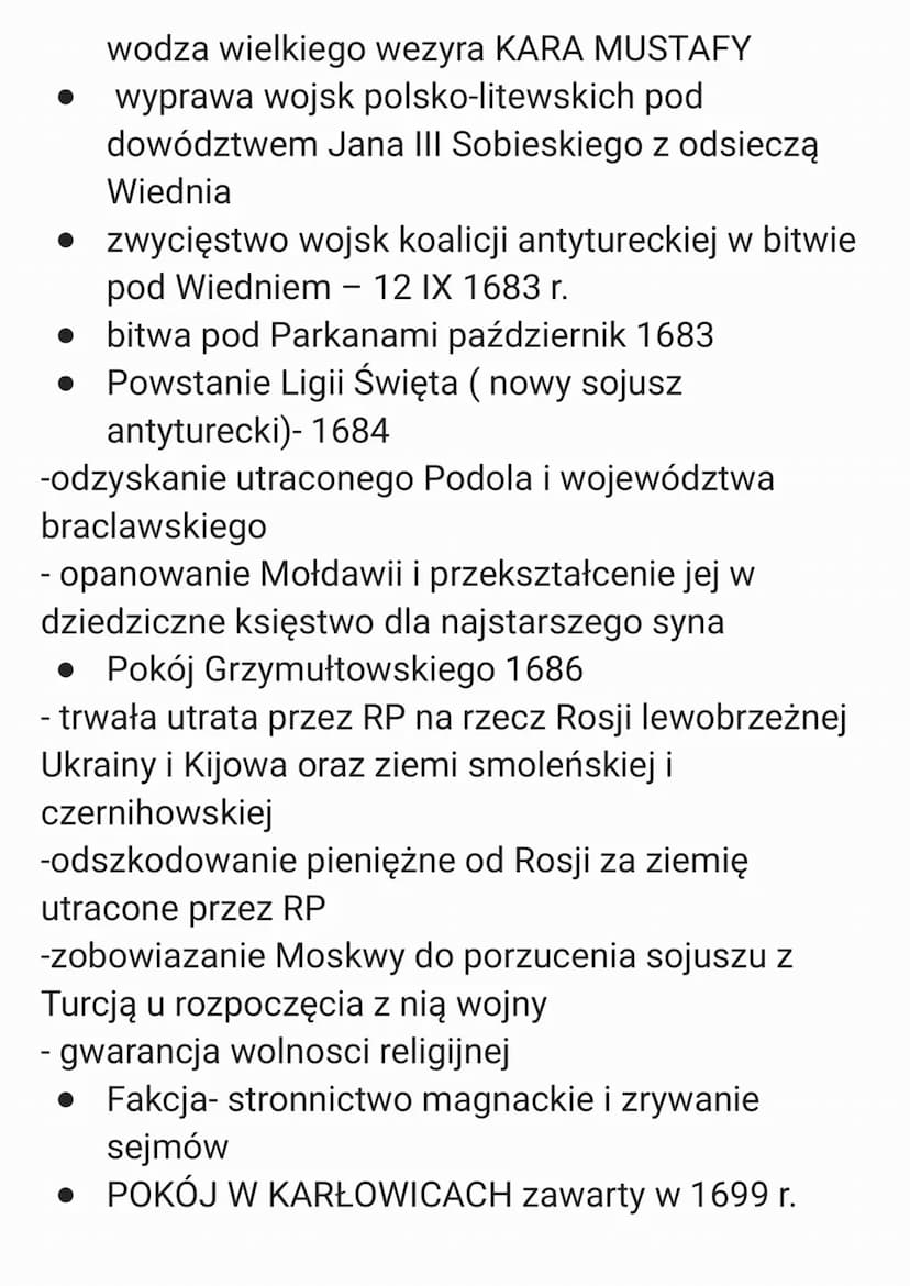 Abdykacja Jana Kazimierza 1668
Panowanie MICHAŁA KORYBUTA
WIŚNIOWIECKIEGO (1669-1673)
Piast rodzimy kandydat
• Sejm elekcyjny i poparcie Mic