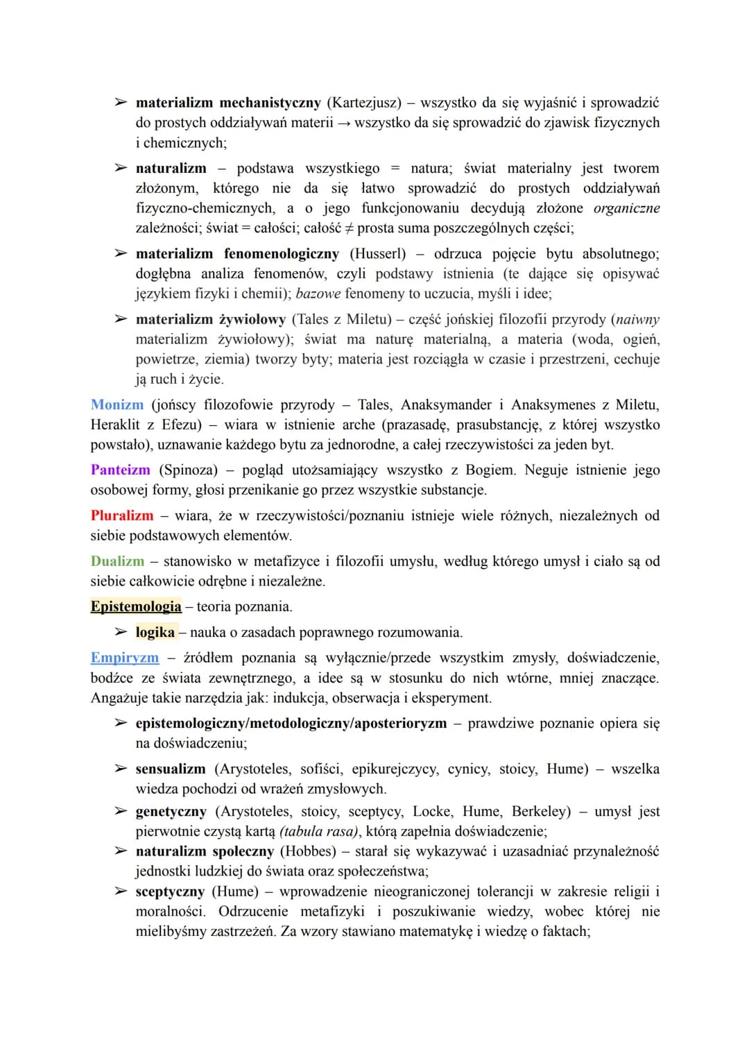 Filozofia [stgr. filo miły/ukochany, zofia - mądrość] - umiłowanie mądrości, wyrażenie,
które jako pierwszy użył Pitagoras w znaczeniu, że m