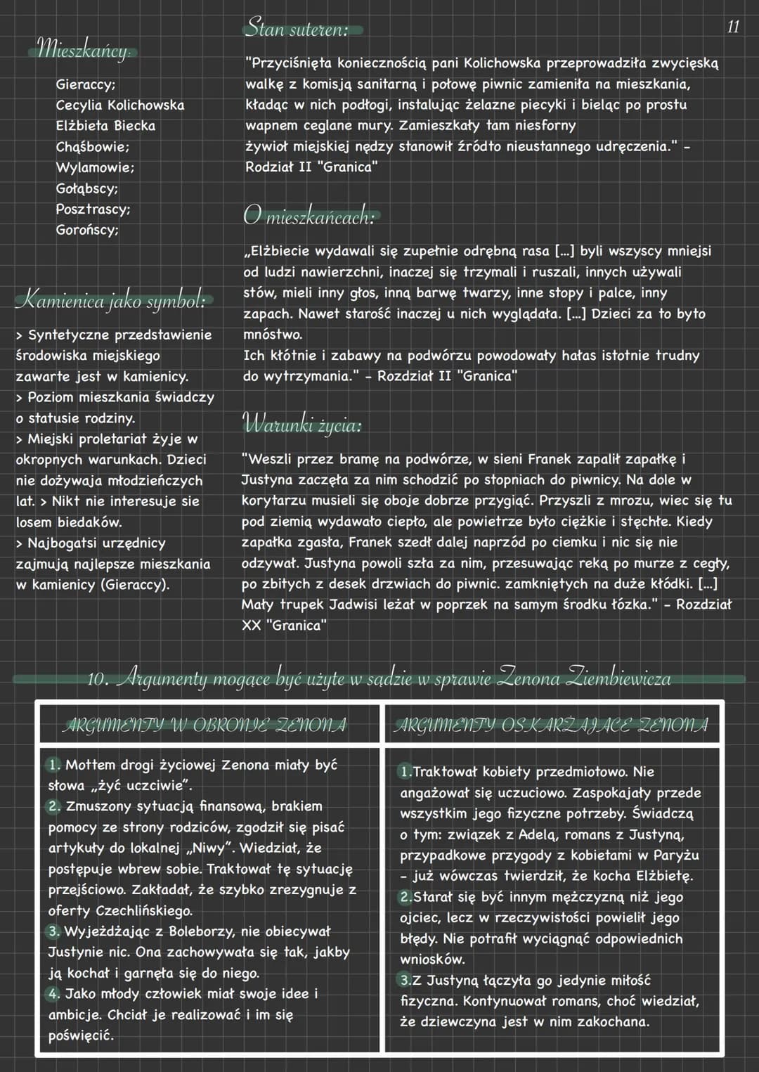 Zofia natkowska
GRANICA
data powstania: 1935 r.
gatunek: powieść psychologiczna
granica
ekonomiczno
społeczna
1. Akcja Granicy" jest wielową