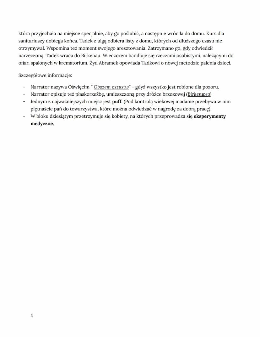TADEUSZ BOROWSKI
WYBRANE OPOWIADANIA
PROSZĘ PAŃSTWA DO GAZU
Rzeczywistość obozowa w opowiadaniach Tadeusza Borowskiego ,,Proszę państwa do g