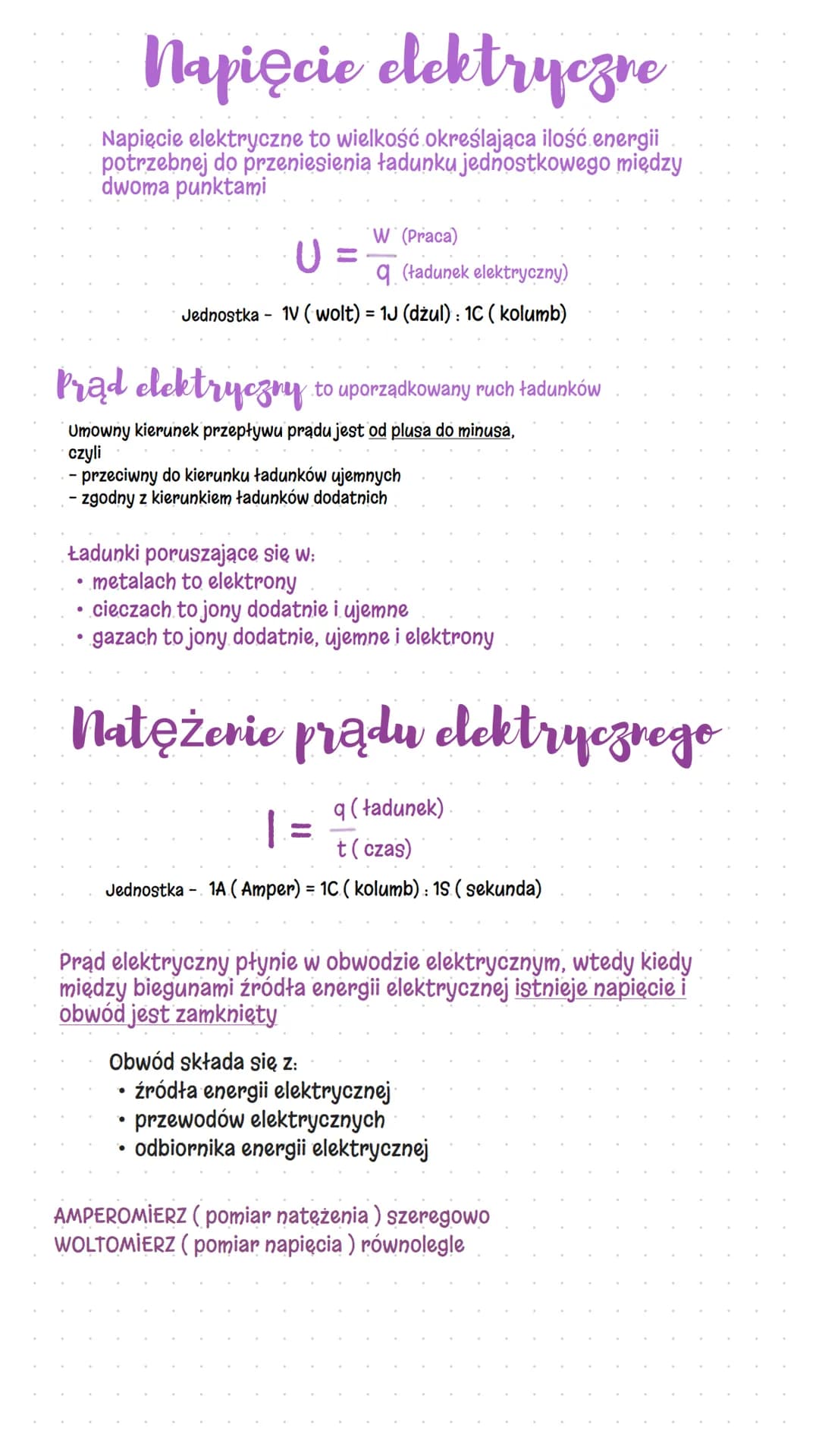 
<p>Napięcie elektryczne to wielkość określająca ilość energii potrzebnej do przeniesienia ładunku jednostkowego między dwoma punktami. Jest