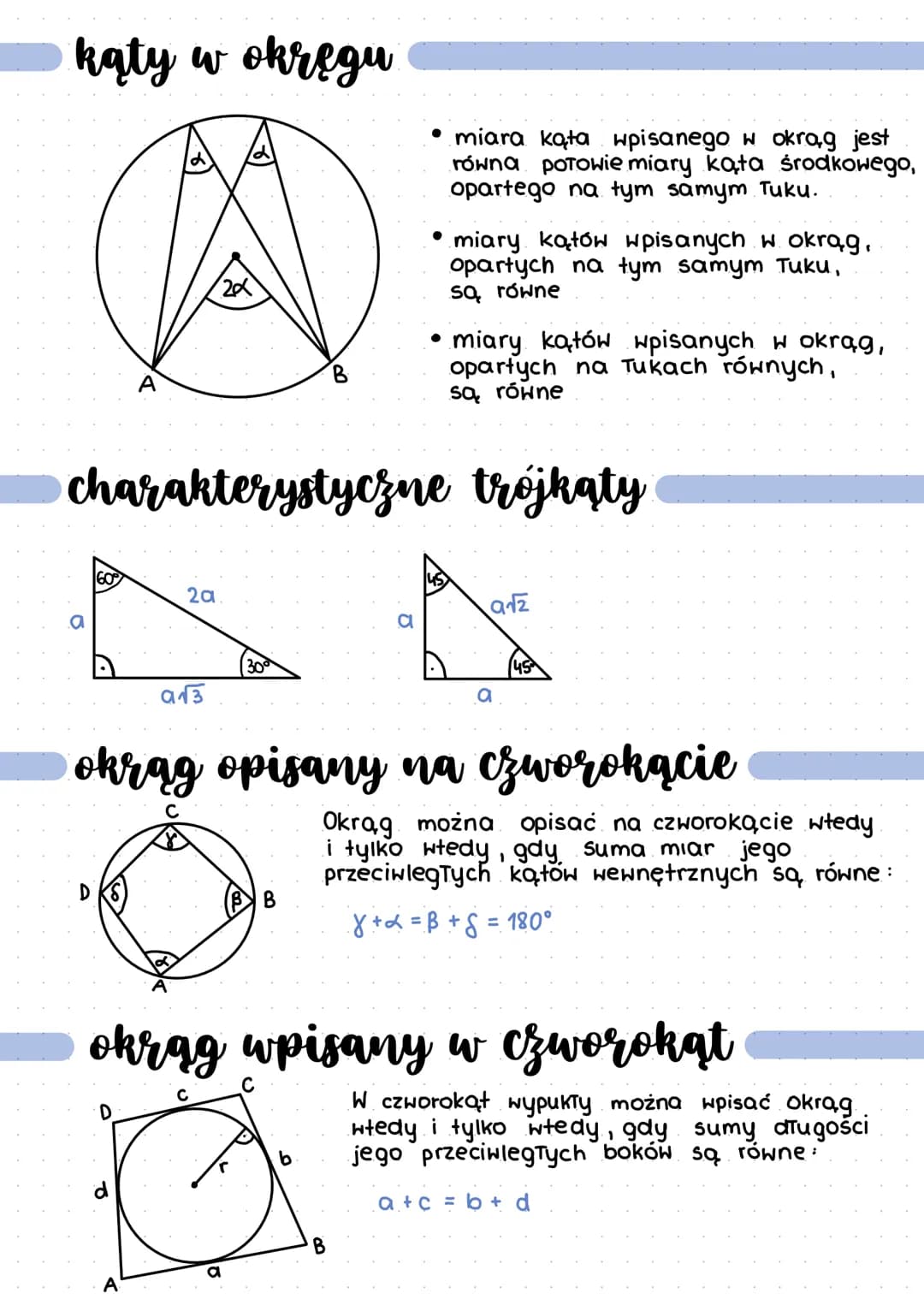 a
Planimetria
> KWADRAT
изочу
a
a
> PROSTOKĄT
> ROMB
h
a
Tha
a
> TRAPEZ
d₂
d₁
> RÓWNOLEGŁOBOK
a
a
a
P=a²
Obw=4a
d=a₁2
hb
P=ab
Obw=2(a+b)=2a 