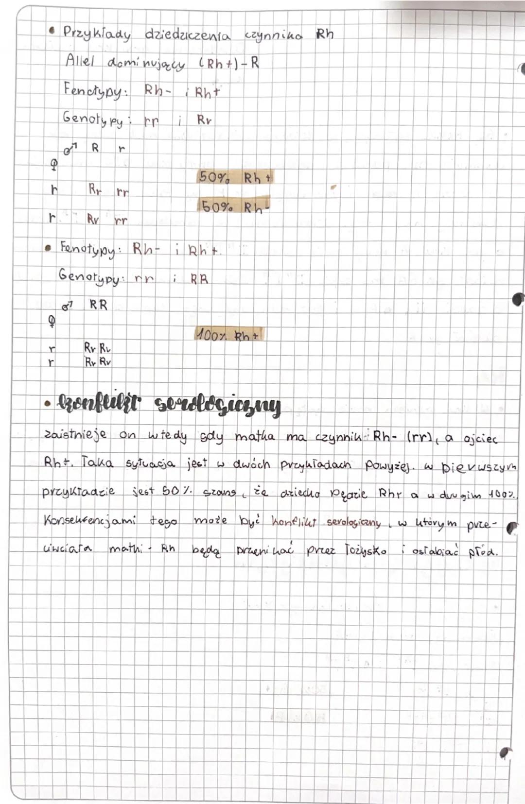 •exiologic
•
Dziedziczenie grup krwi u człowie-
ка
A
nie
Są takie sytuacje, w których żaden Allel nad sobą nie
dominuje, np. podczas dziedac