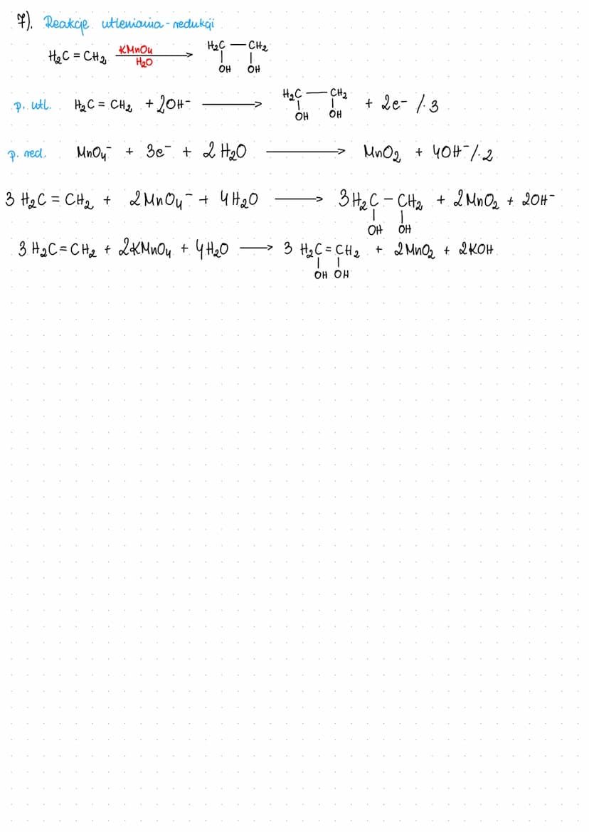 HEGLOWODORY NASYCONE
REAKCJE
1). Addycja wodoru do
· H₂C=CH₂ + H₂.
CH₂ - CH₂ - CH₂
а
H₂C-CH3
2). Syntera Hurtza (podwojenie tańcucia)
2 H₂C 