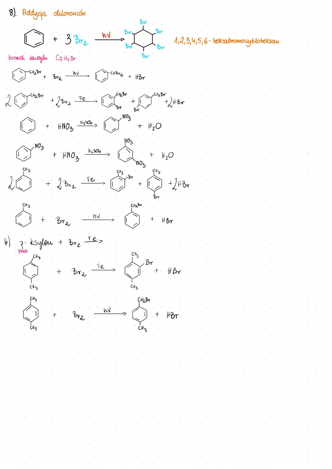 HEGLOWODORY NASYCONE
REAKCJE
1). Addycja wodoru do
· H₂C=CH₂ + H₂.
CH₂ - CH₂ - CH₂
а
H₂C-CH3
2). Syntera Hurtza (podwojenie tańcucia)
2 H₂C 