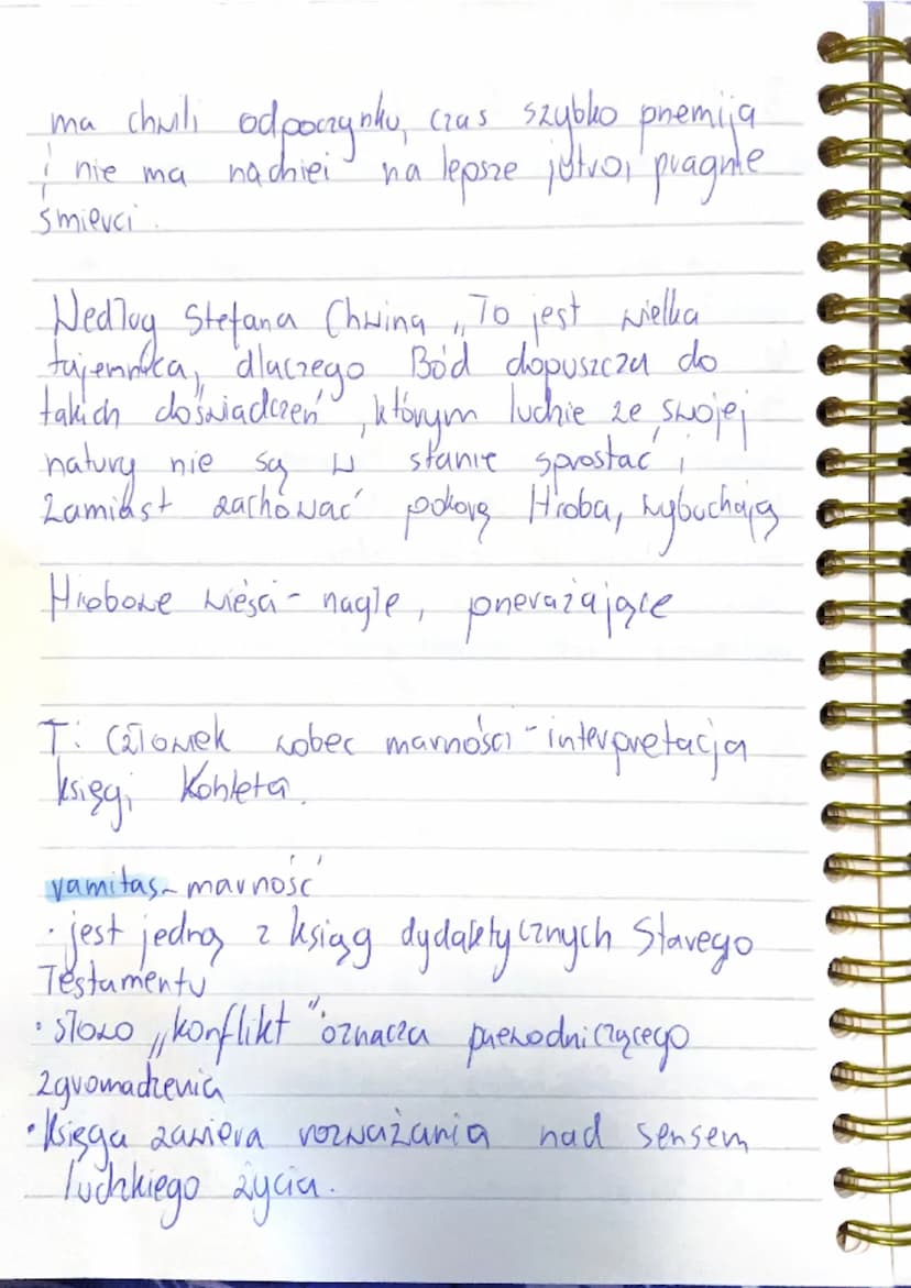 T: Swiadomosc dobra i ała - Księga Rodiaqu
।
Biblia - zbiór ksing ukształtowany we wspól-
-notach judaistycznej i chne sajańskiej,
traktowan