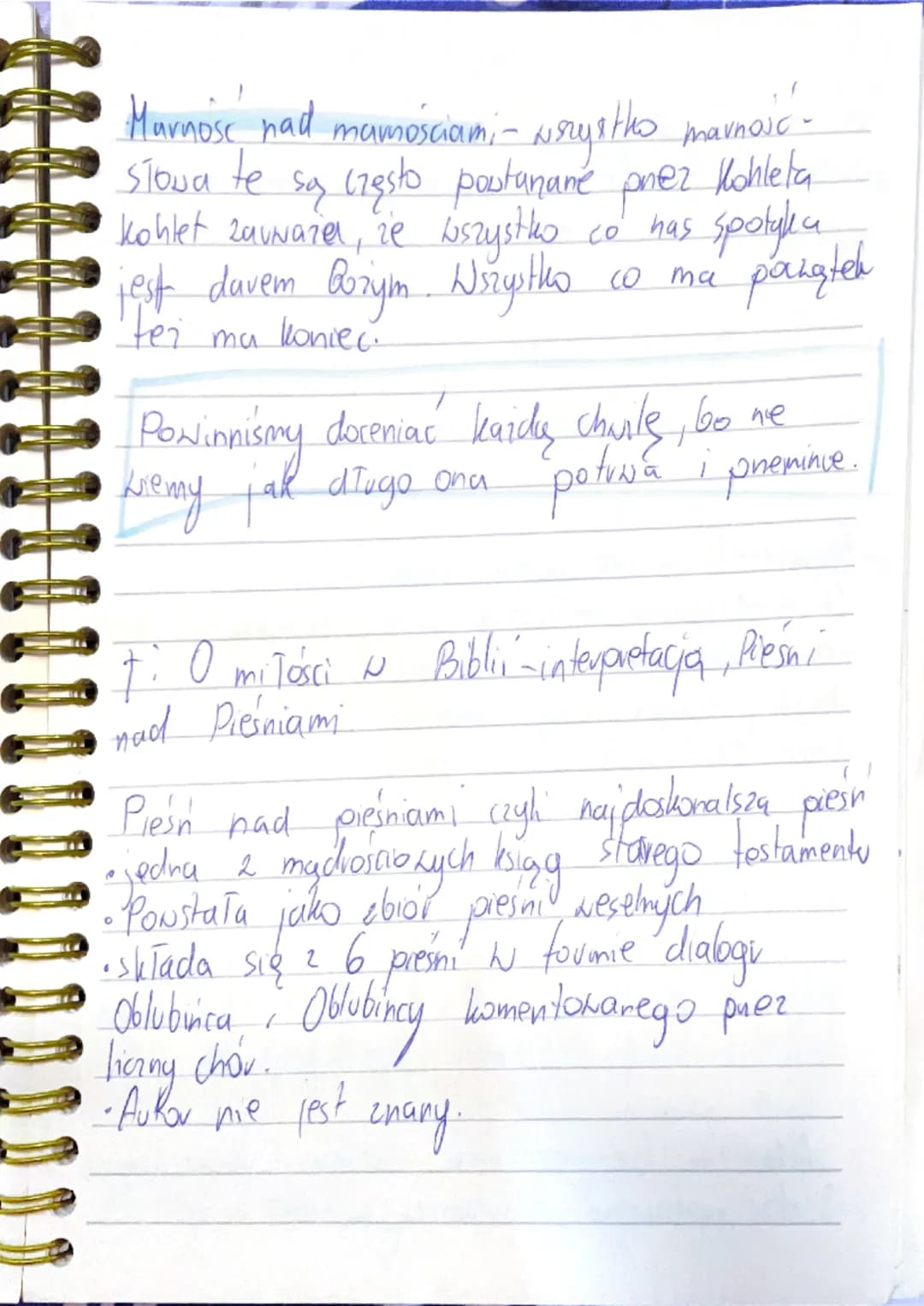 T: Swiadomosc dobra i ała - Księga Rodiaqu
।
Biblia - zbiór ksing ukształtowany we wspól-
-notach judaistycznej i chne sajańskiej,
traktowan