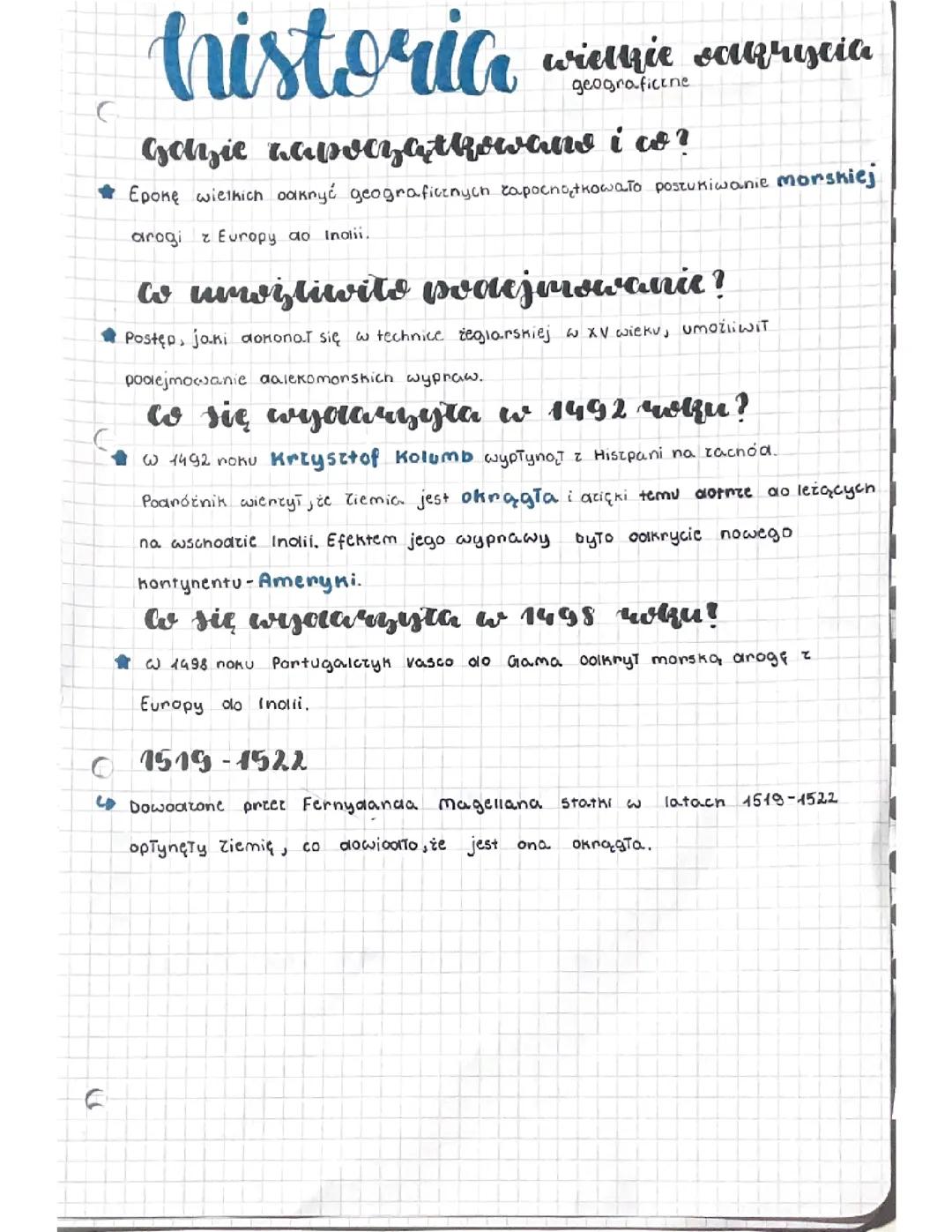 Wielkie odkrycia geograficzne 