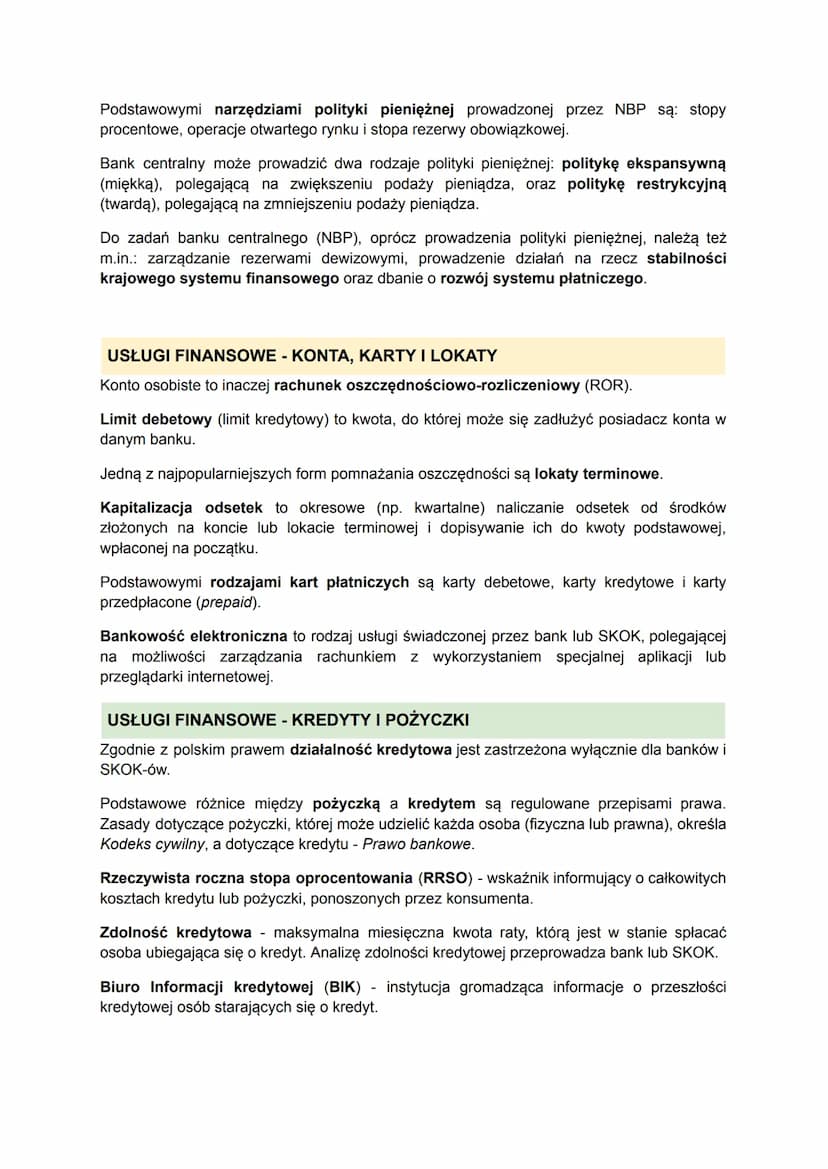 PIENIĄDZ
Pieniądz - powszechnie stosowany i akceptowany ekwiwalent towarów i usług, trwale
wyrażający ich wartość oraz bezpośrednio na nie w