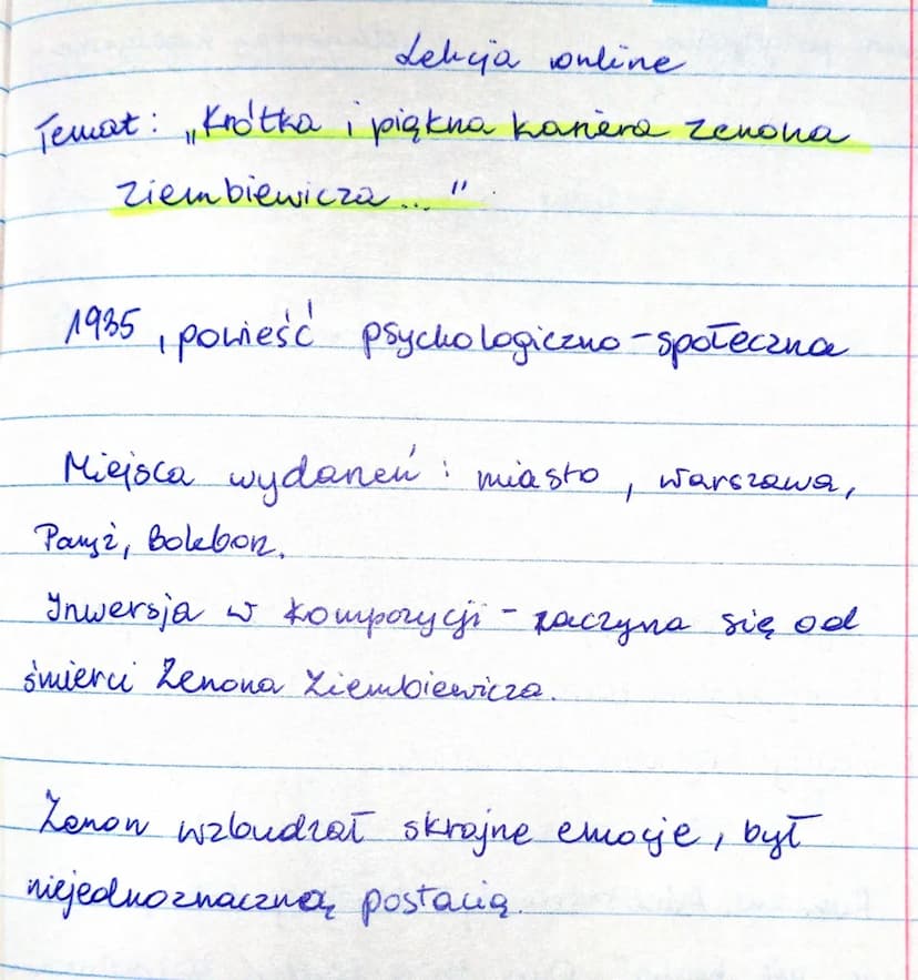 Lebija online
Temat:
Темат: "kno'tka i pigkna капена челона
Ziembiewicza.....
1935 powieść psychologiczno-Społeczna
poriesc
Miejsca wydaneń: