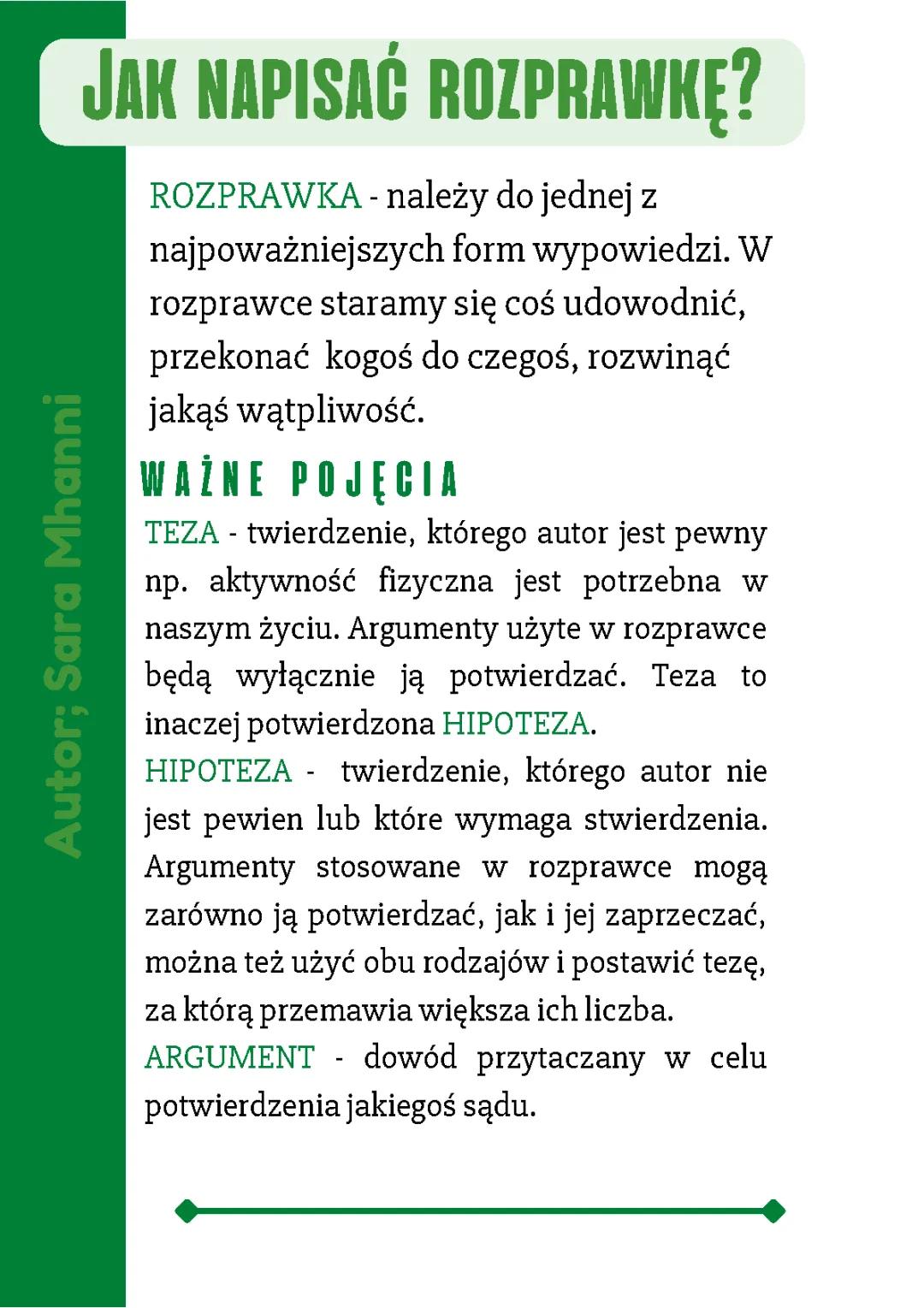 Jak Napisać Rozprawkę Krok po Kroku - Przykłady i Argumenty dla Klasy 8 i Matury